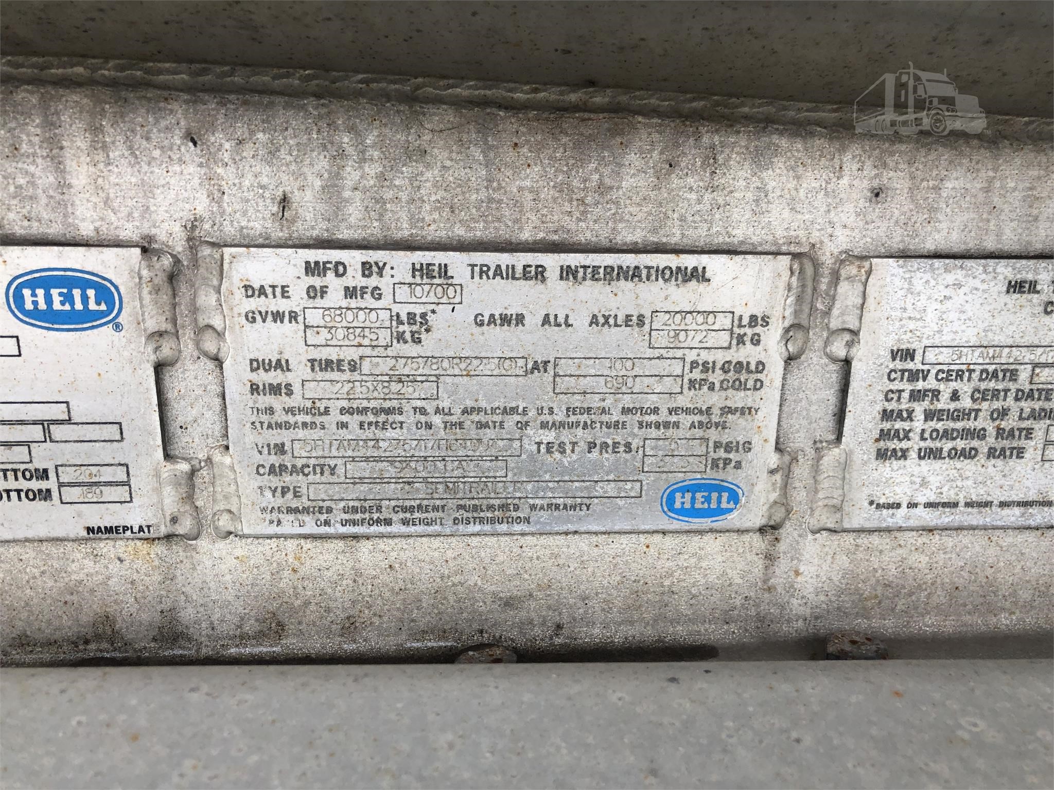 Metal ID Plate Image