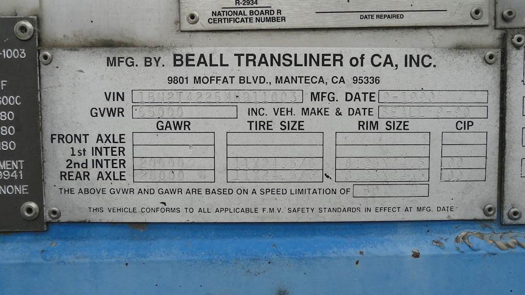 Metal ID Plate Image