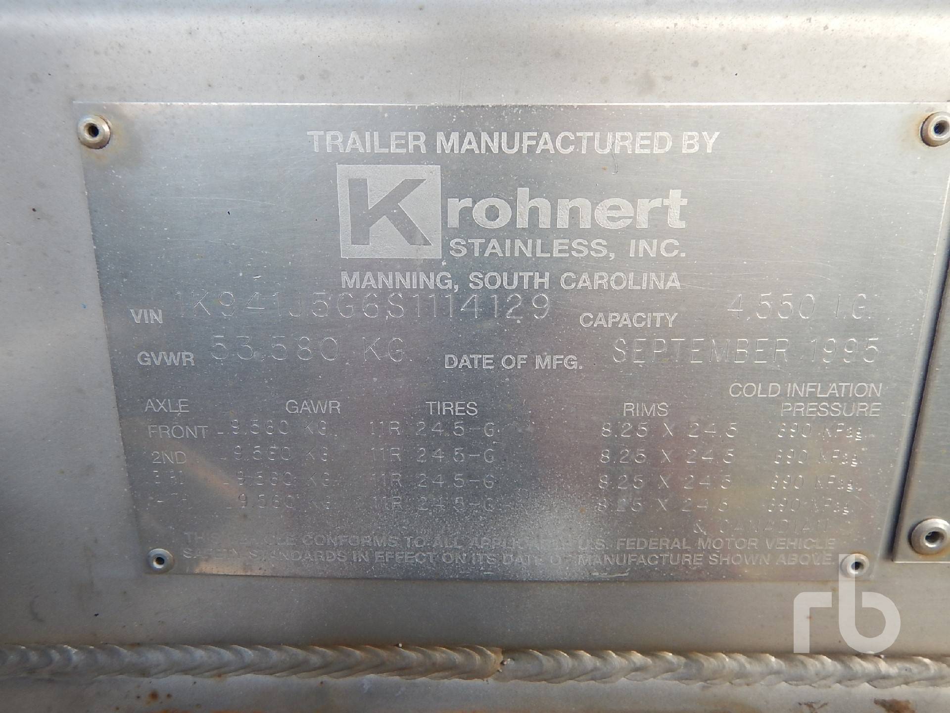 Metal ID Plate Image