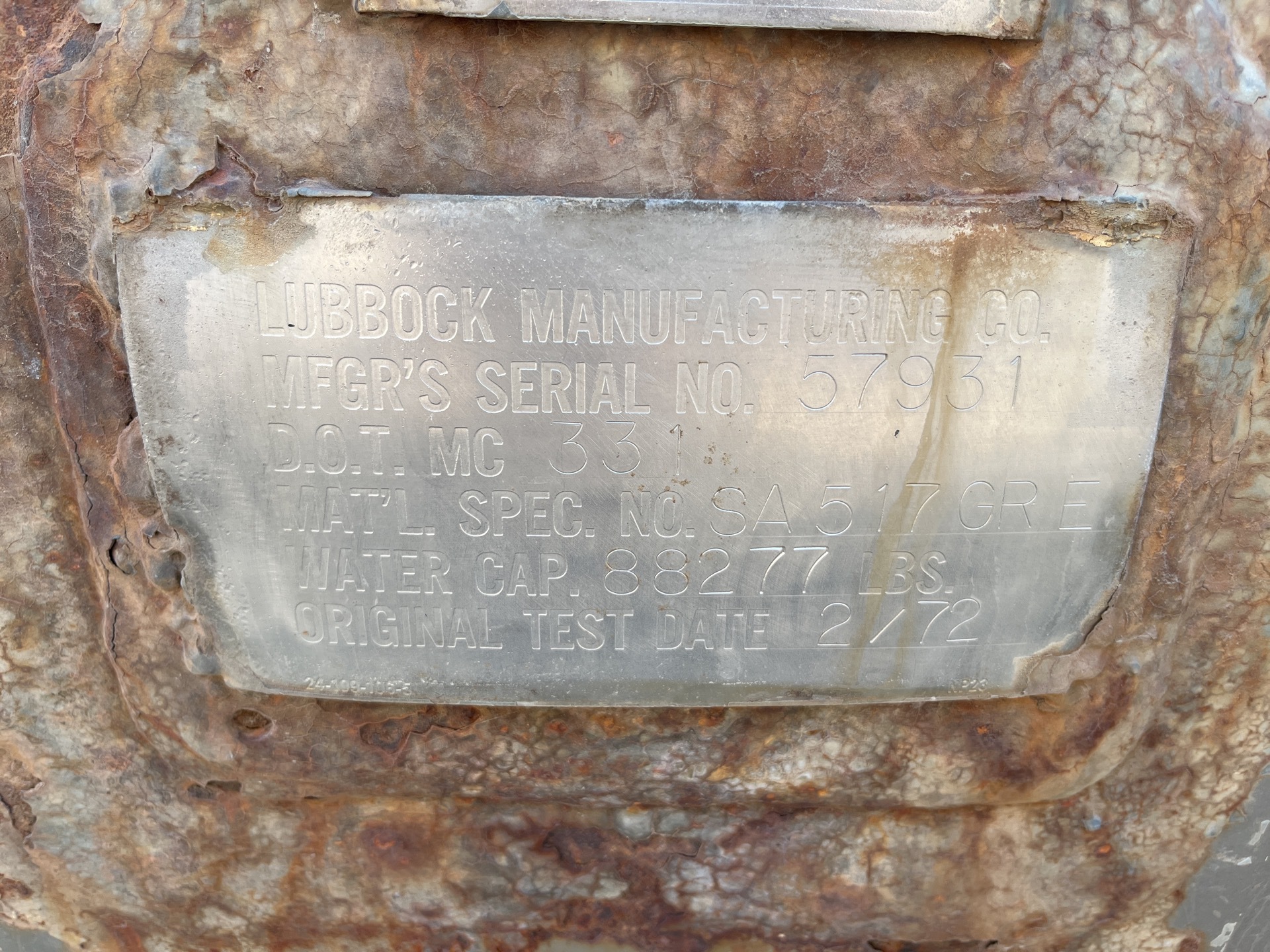 Metal ID Plate Image