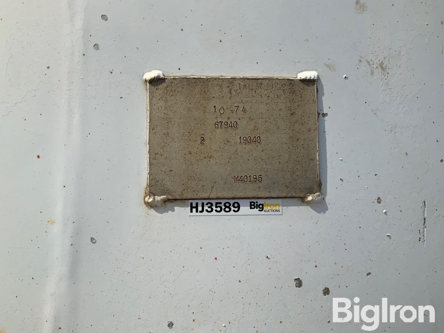 Metal ID Plate Image