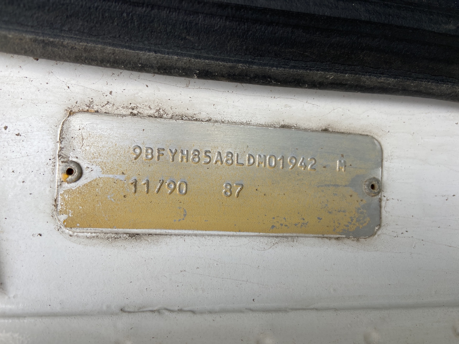 Metal ID Plate Image