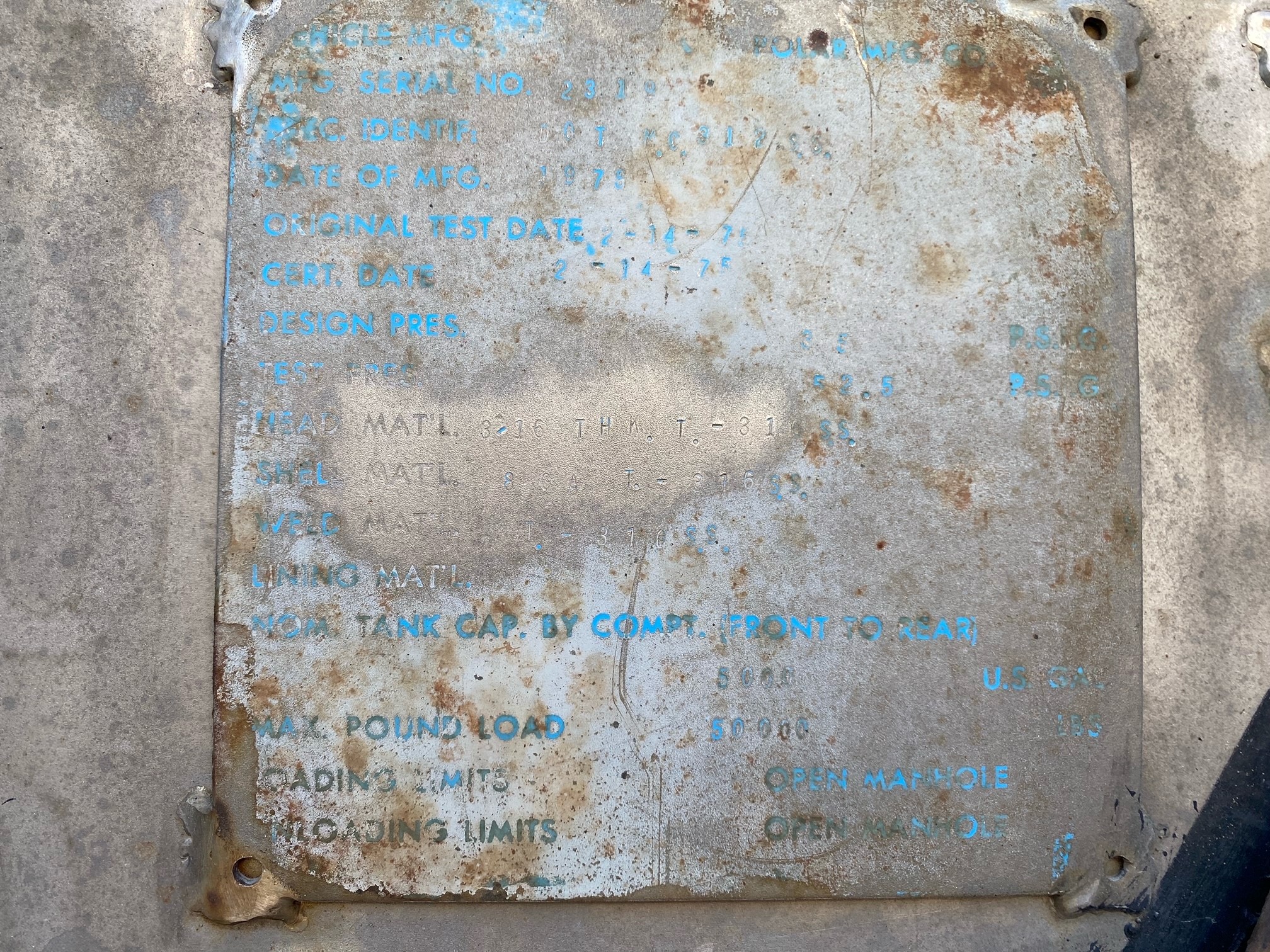 Metal ID Plate Image