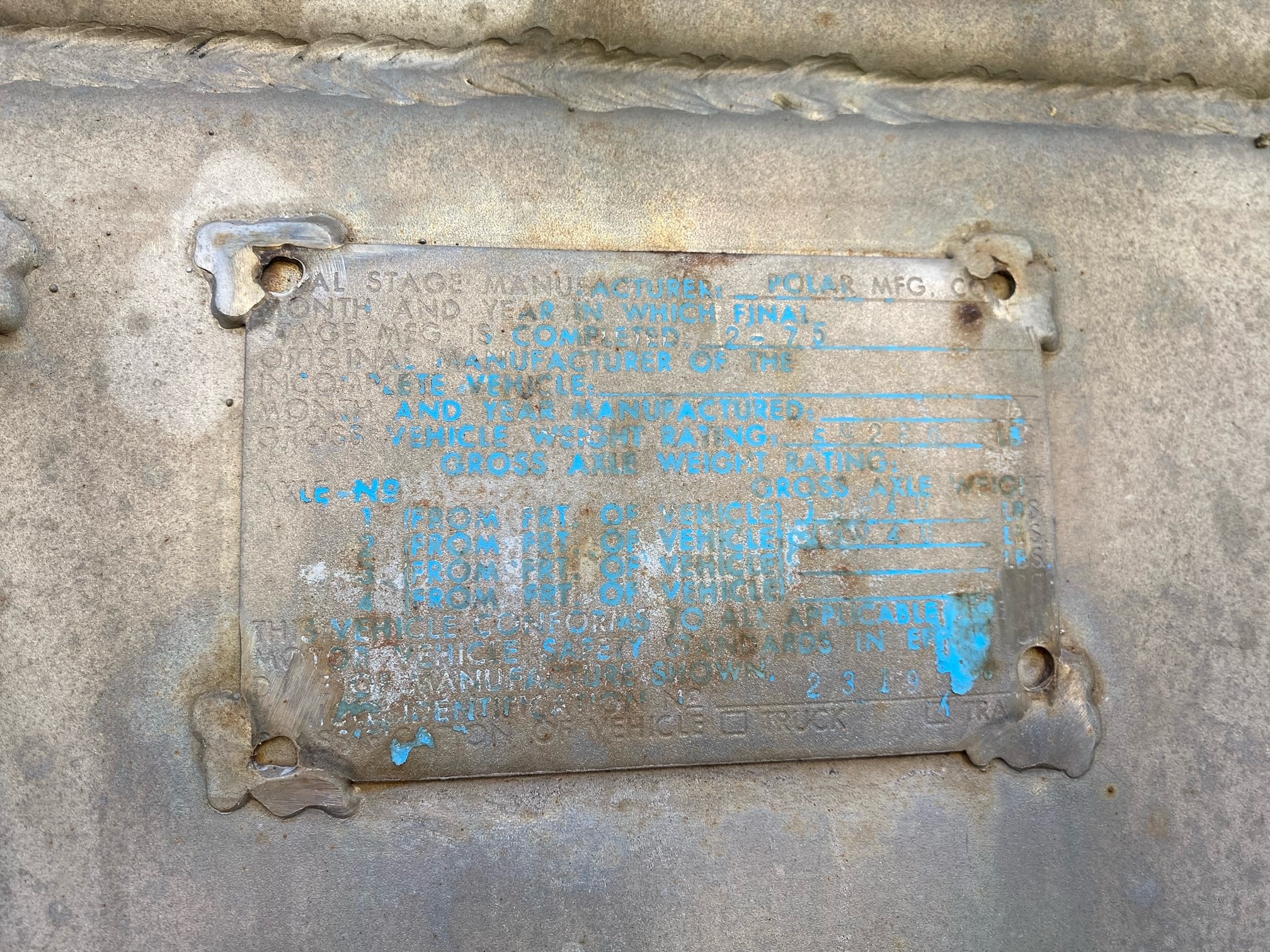 Metal ID Plate Image