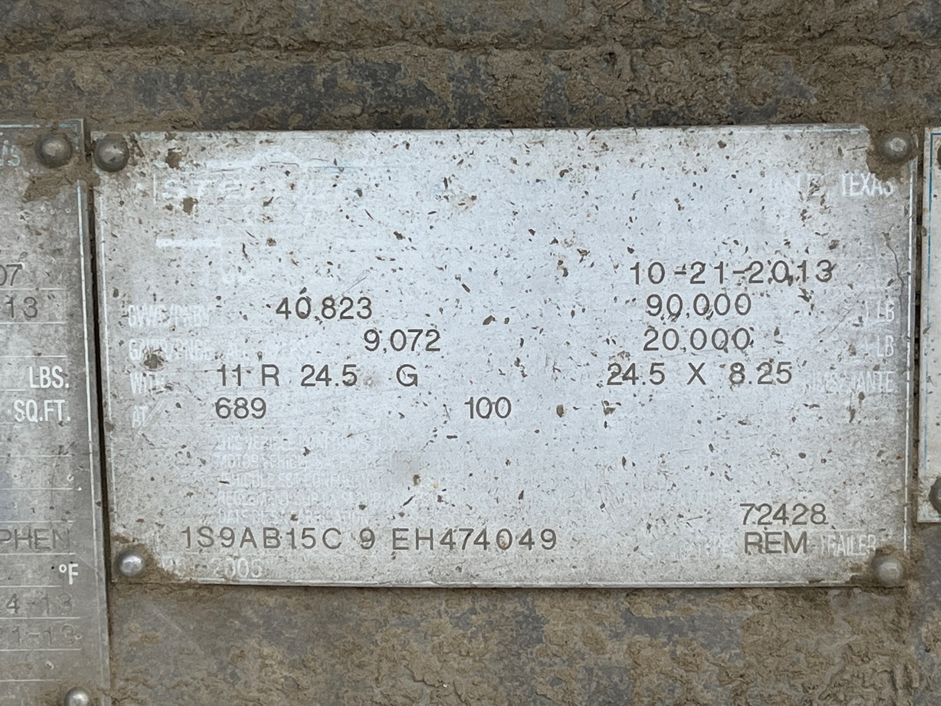 Metal ID Plate Image