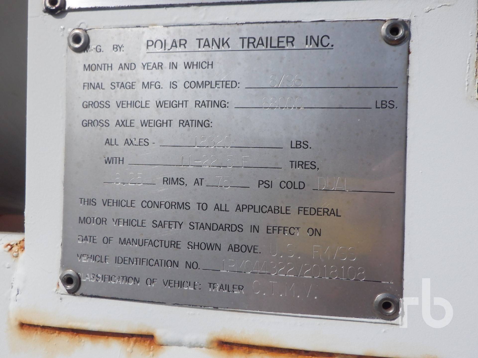 Metal ID Plate Image