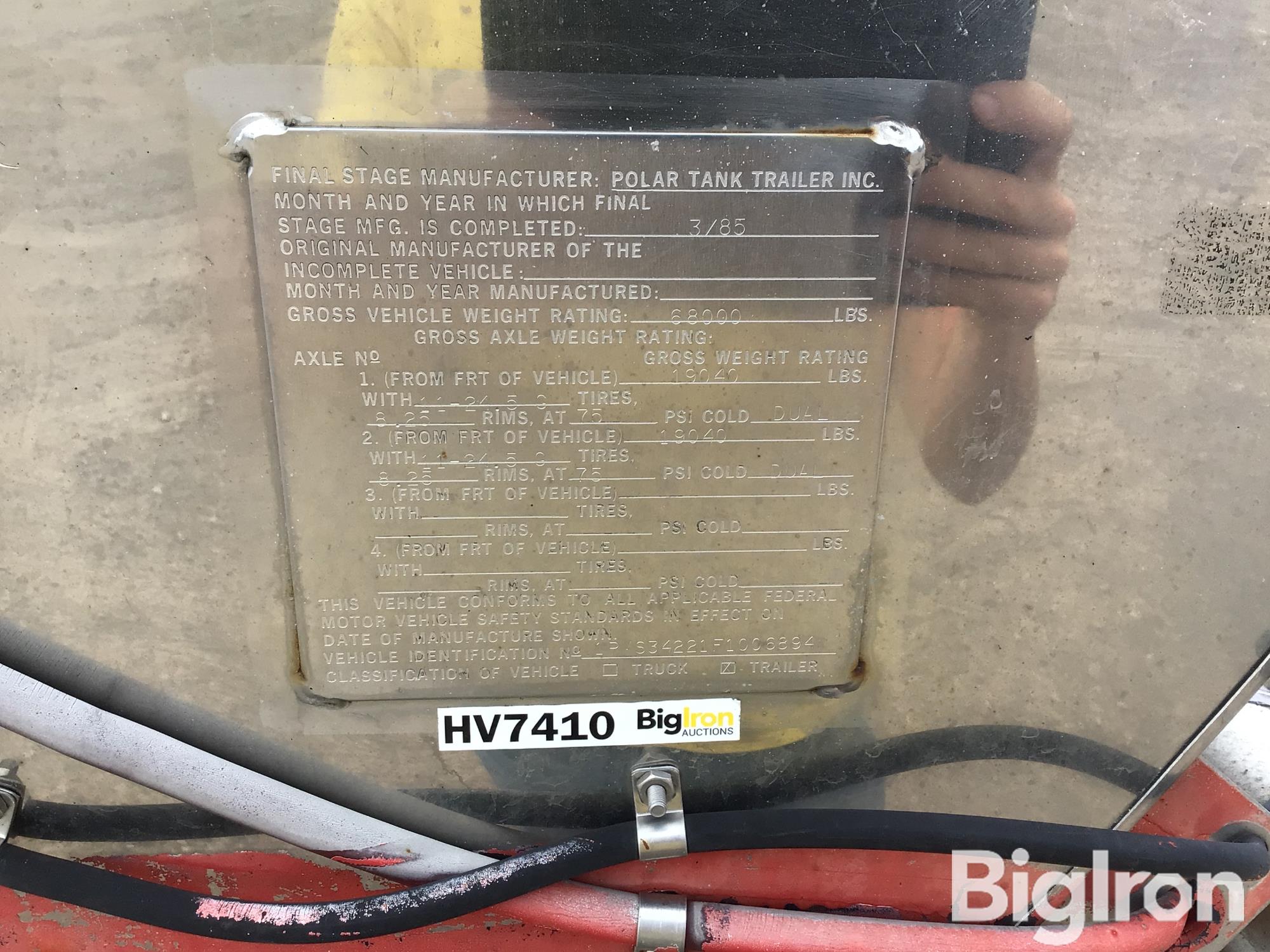 Metal ID Plate Image