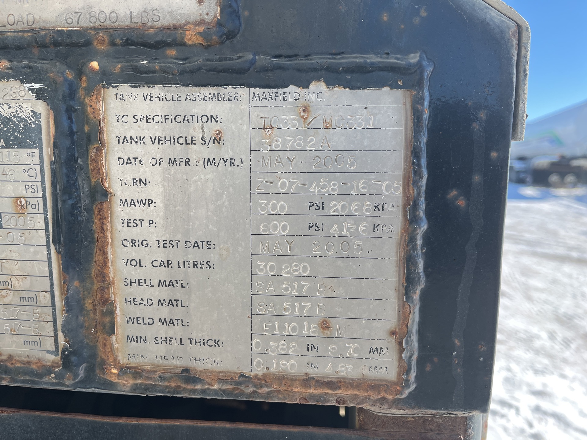 Metal ID Plate Image