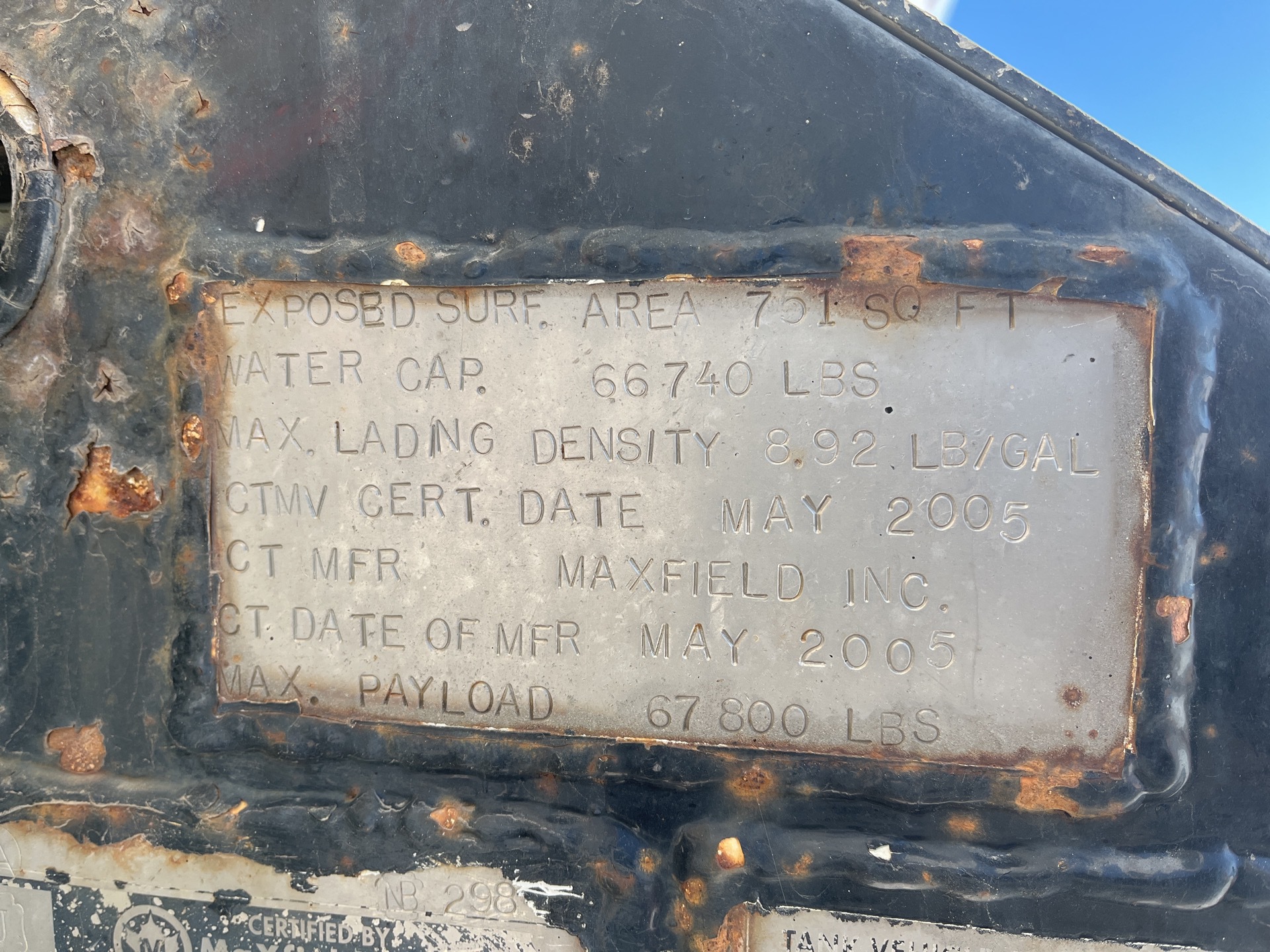 Metal ID Plate Image