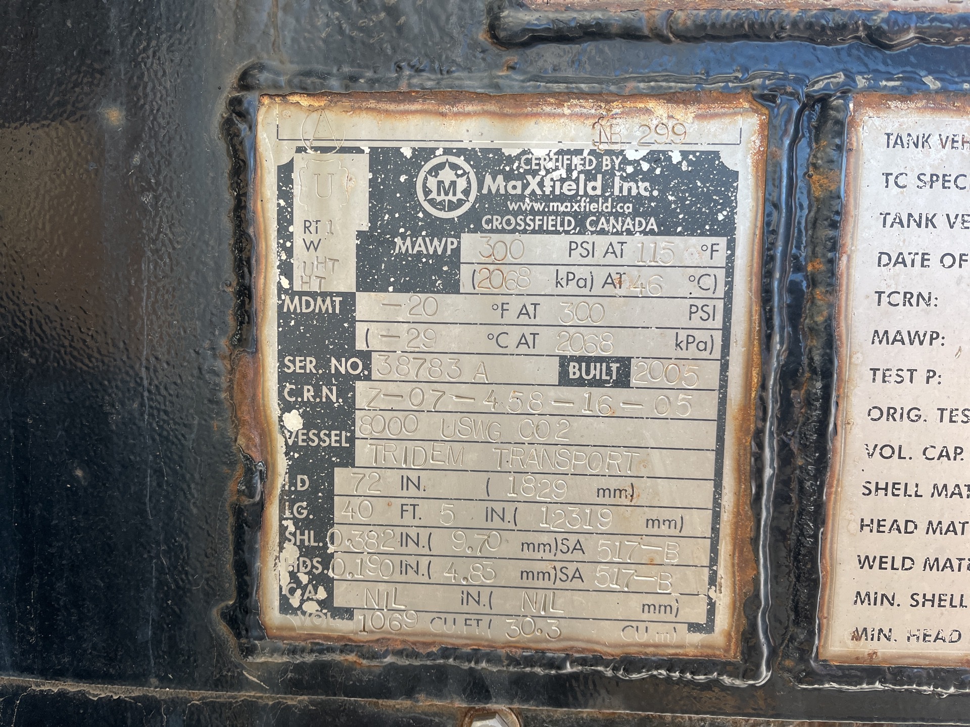 Metal ID Plate Image