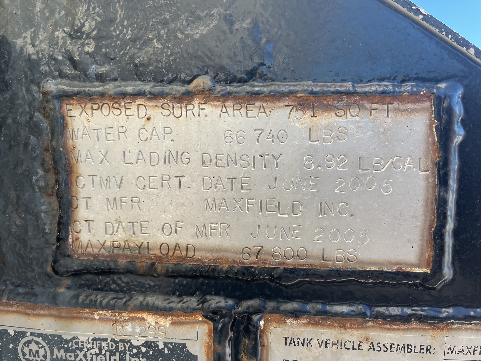 Metal ID Plate Image