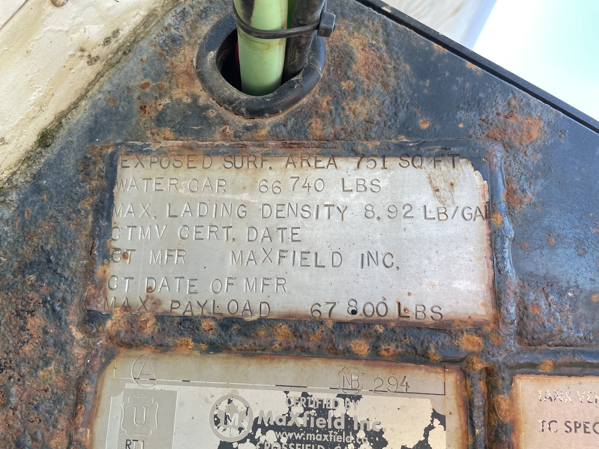Metal ID Plate Image