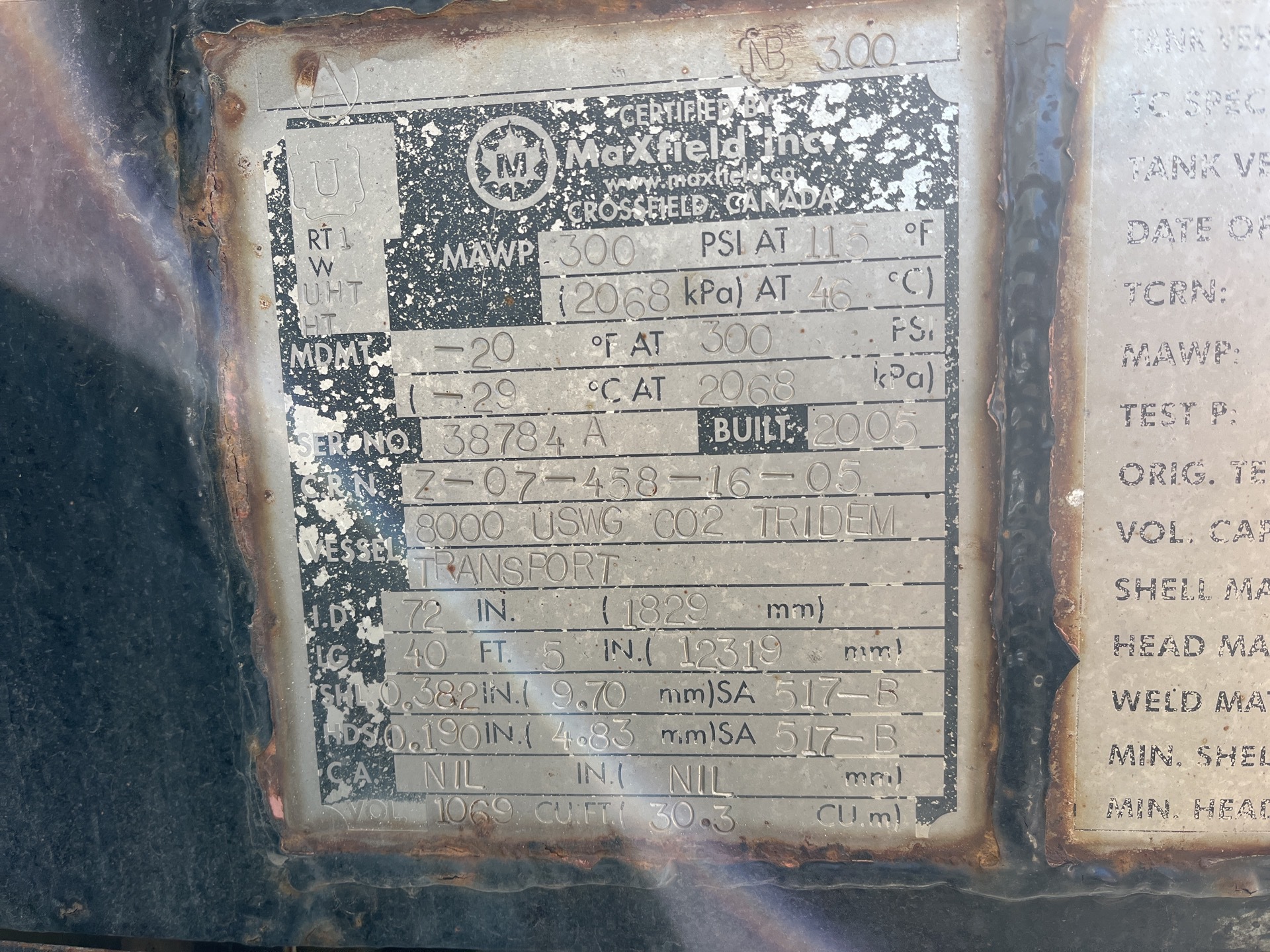 Metal ID Plate Image