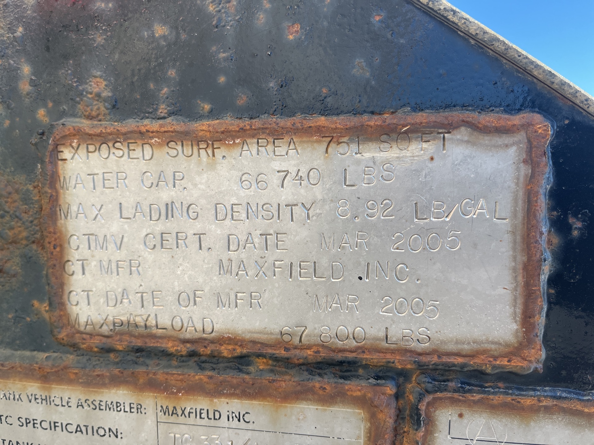 Metal ID Plate Image