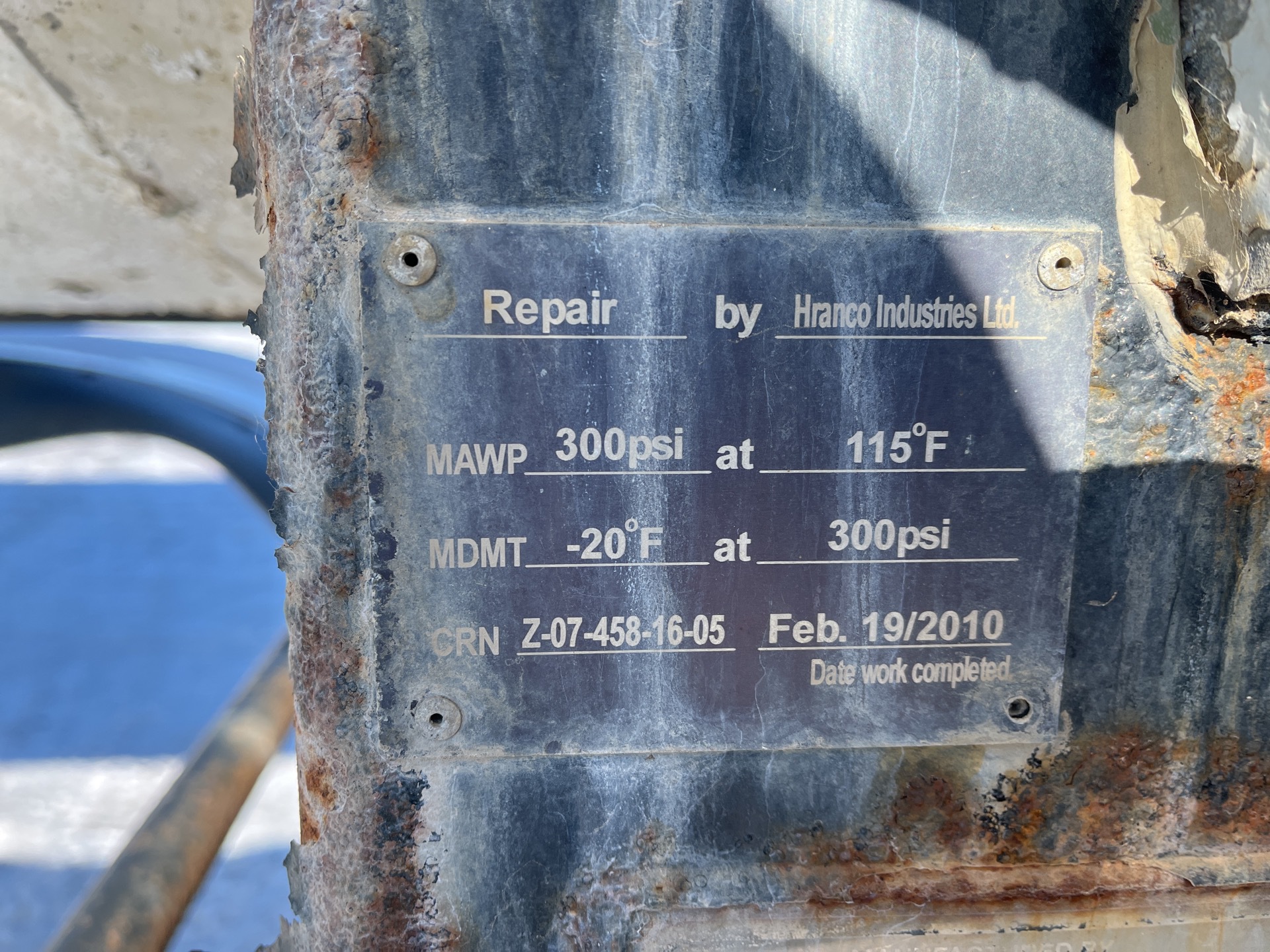 Metal ID Plate Image