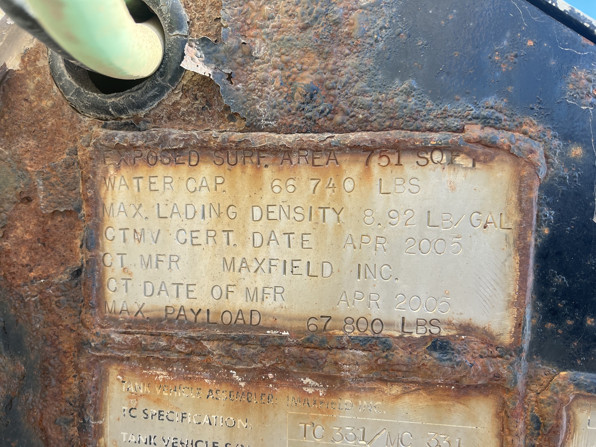 Metal ID Plate Image