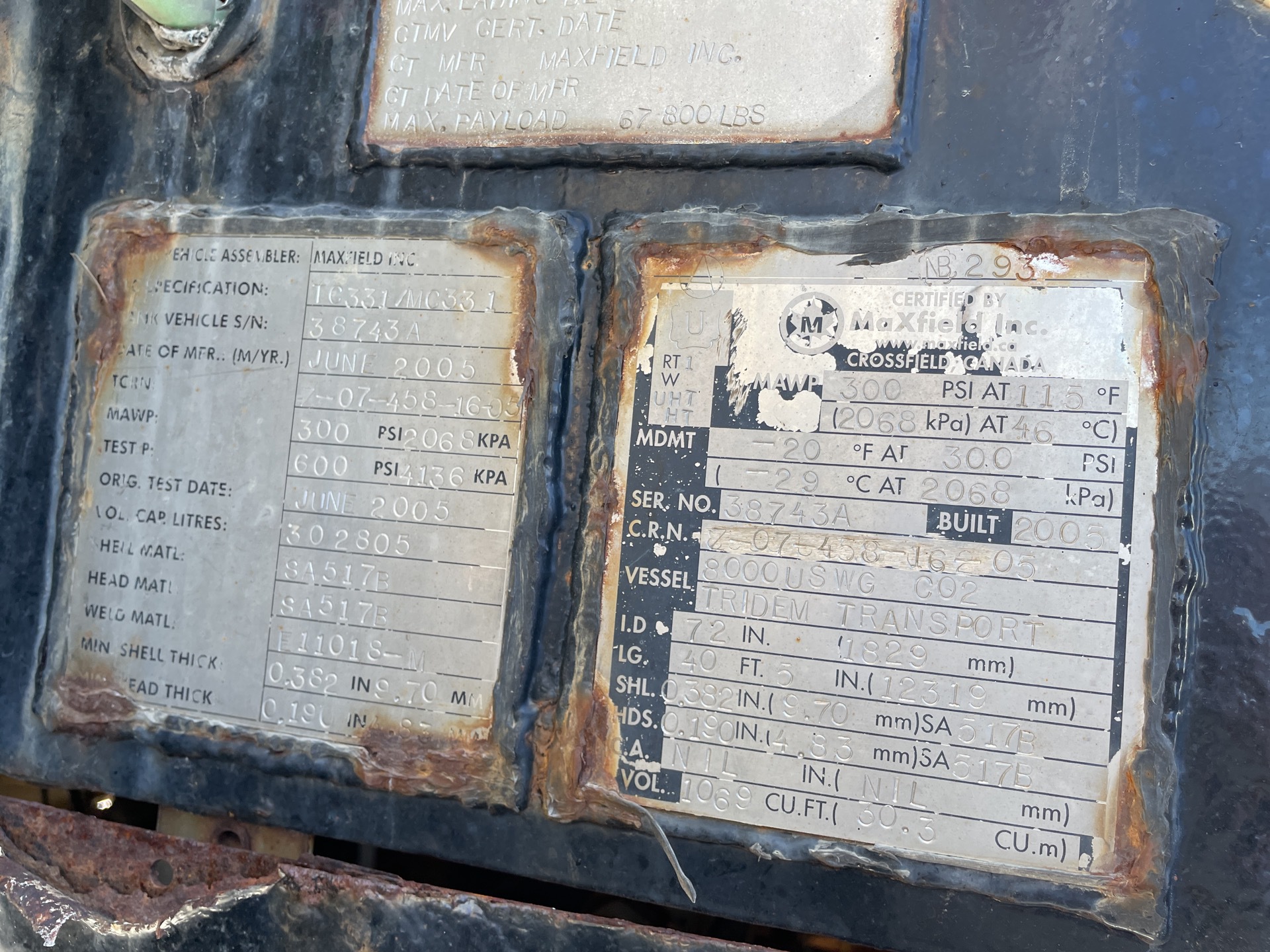 Metal ID Plate Image