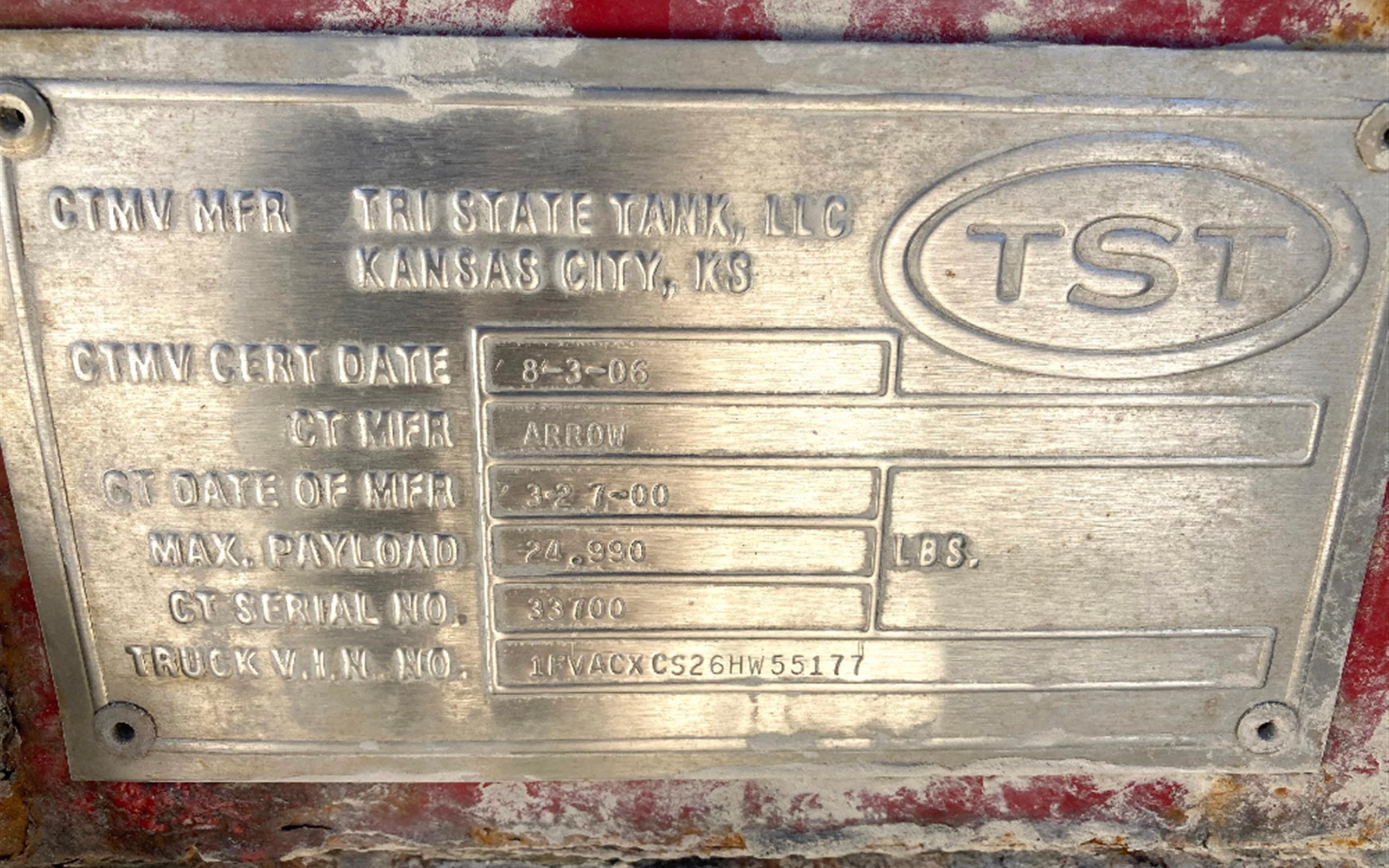 Metal ID Plate Image