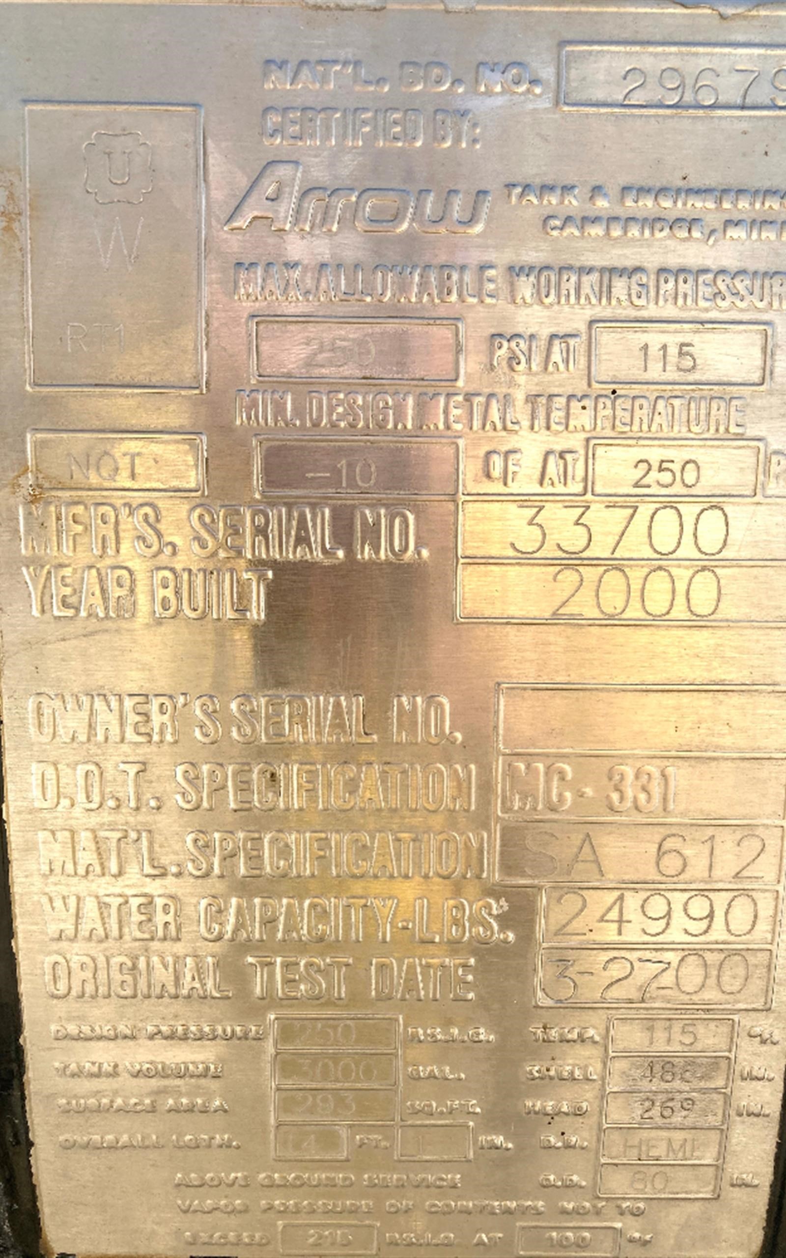 Metal ID Plate Image