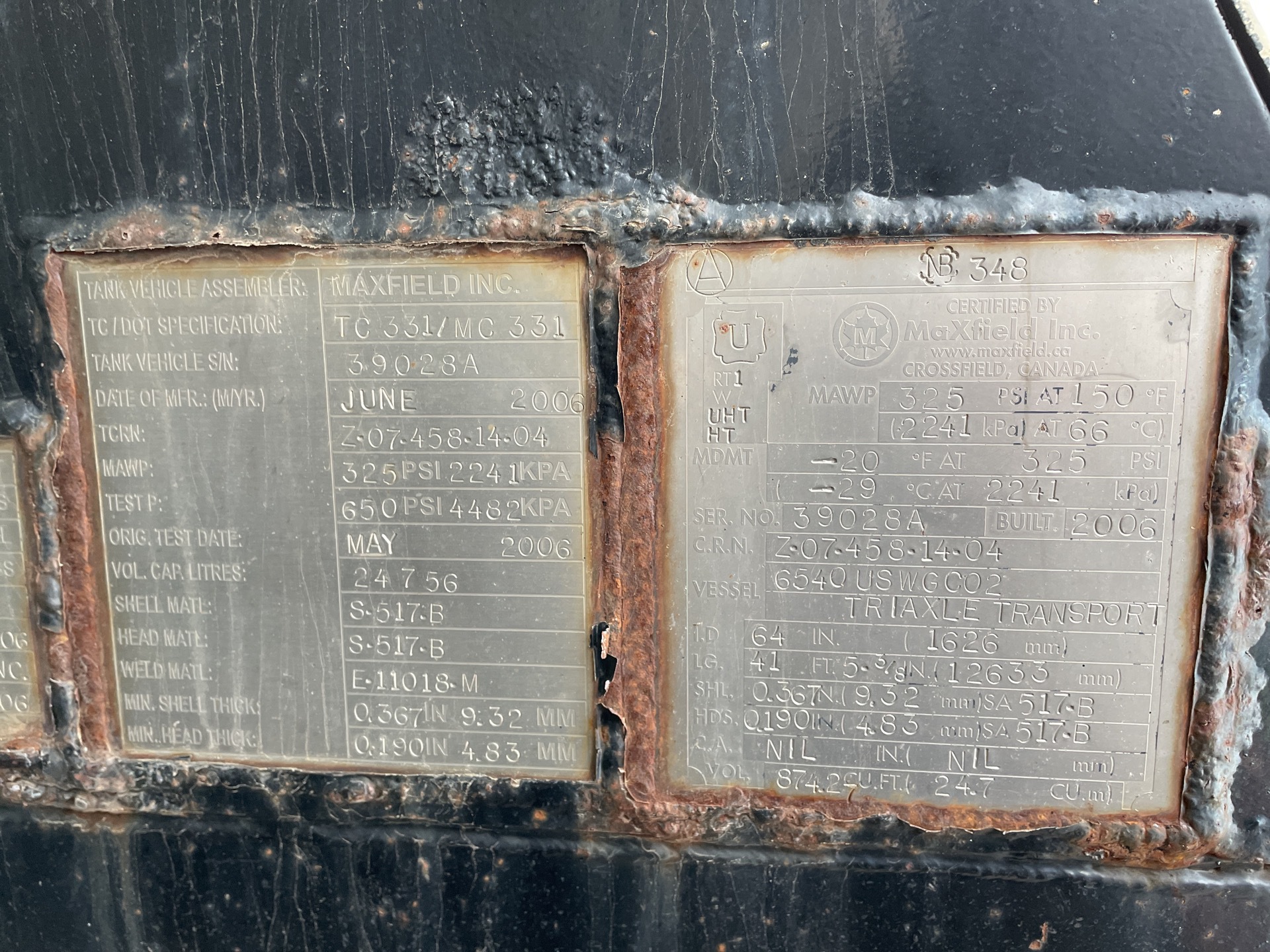 Metal ID Plate Image