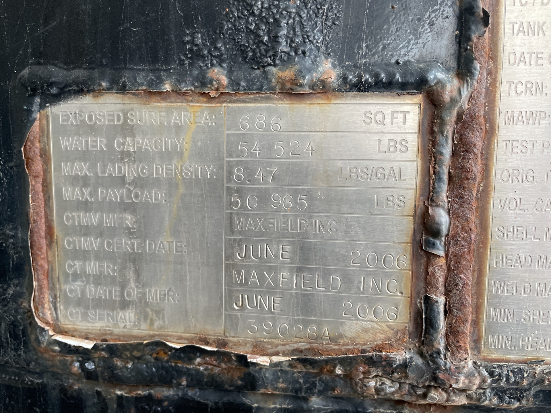 Metal ID Plate Image