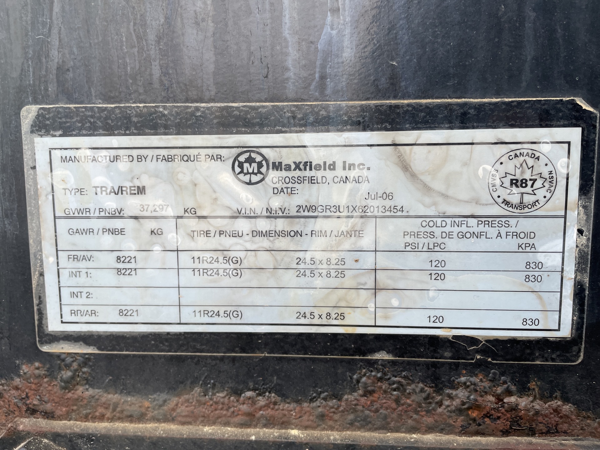 Metal ID Plate Image