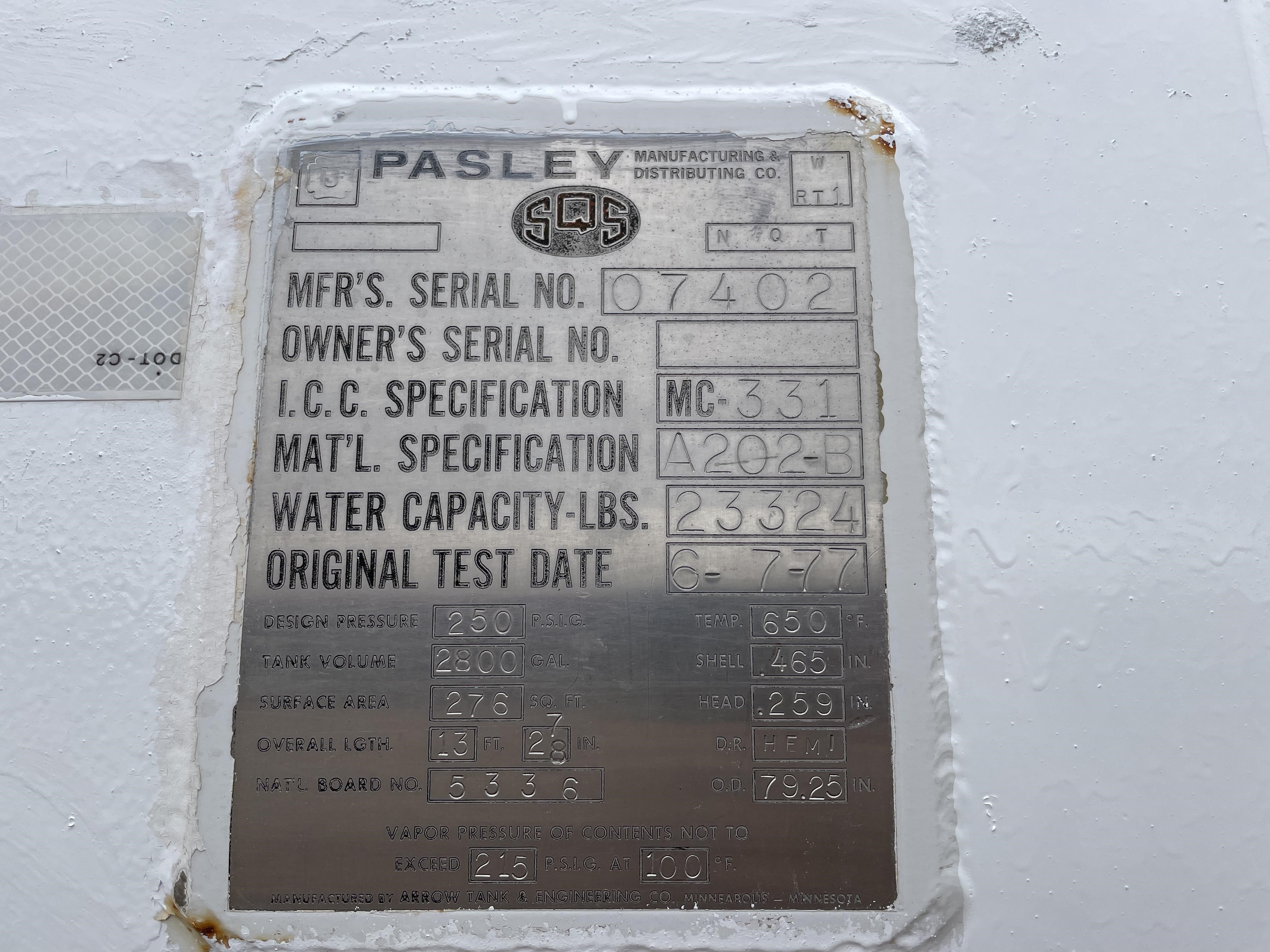 Metal ID Plate Image