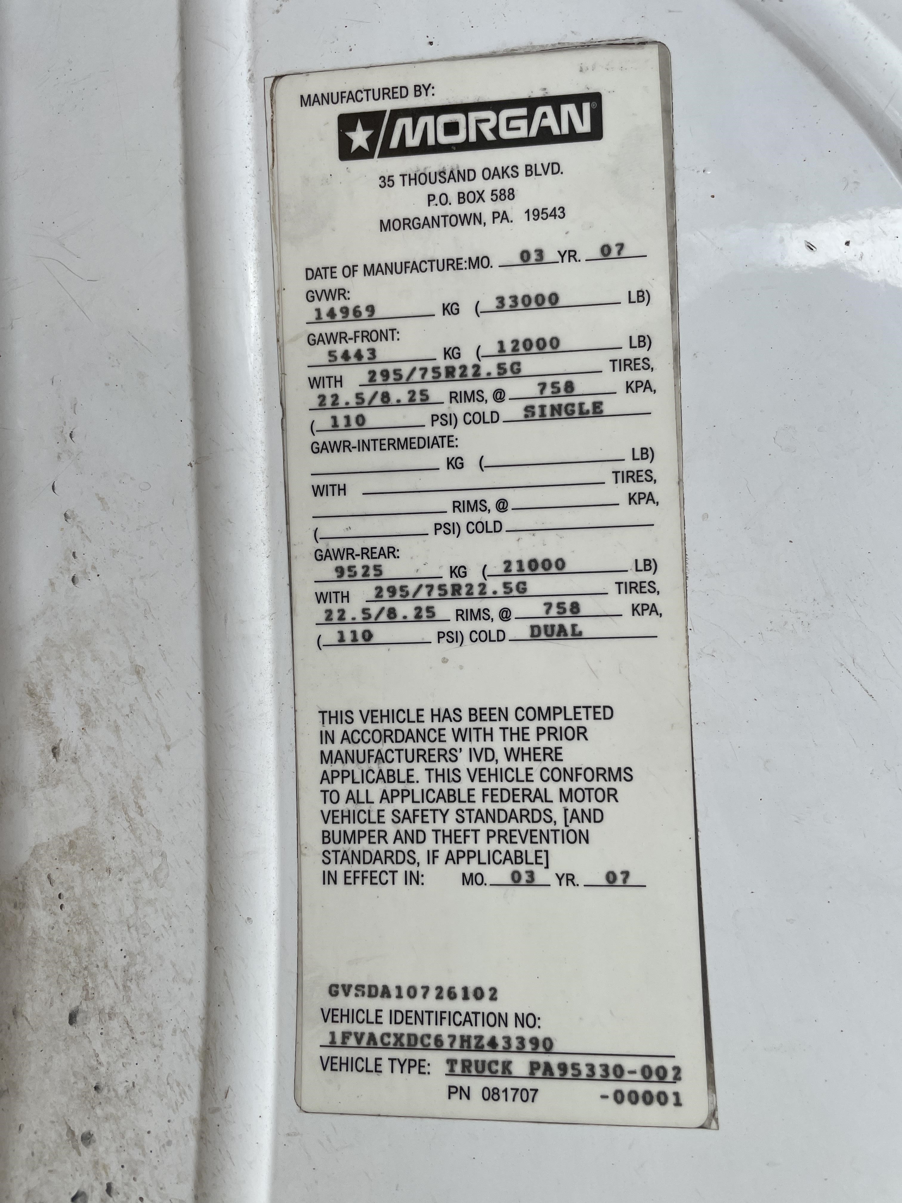 Metal ID Plate Image