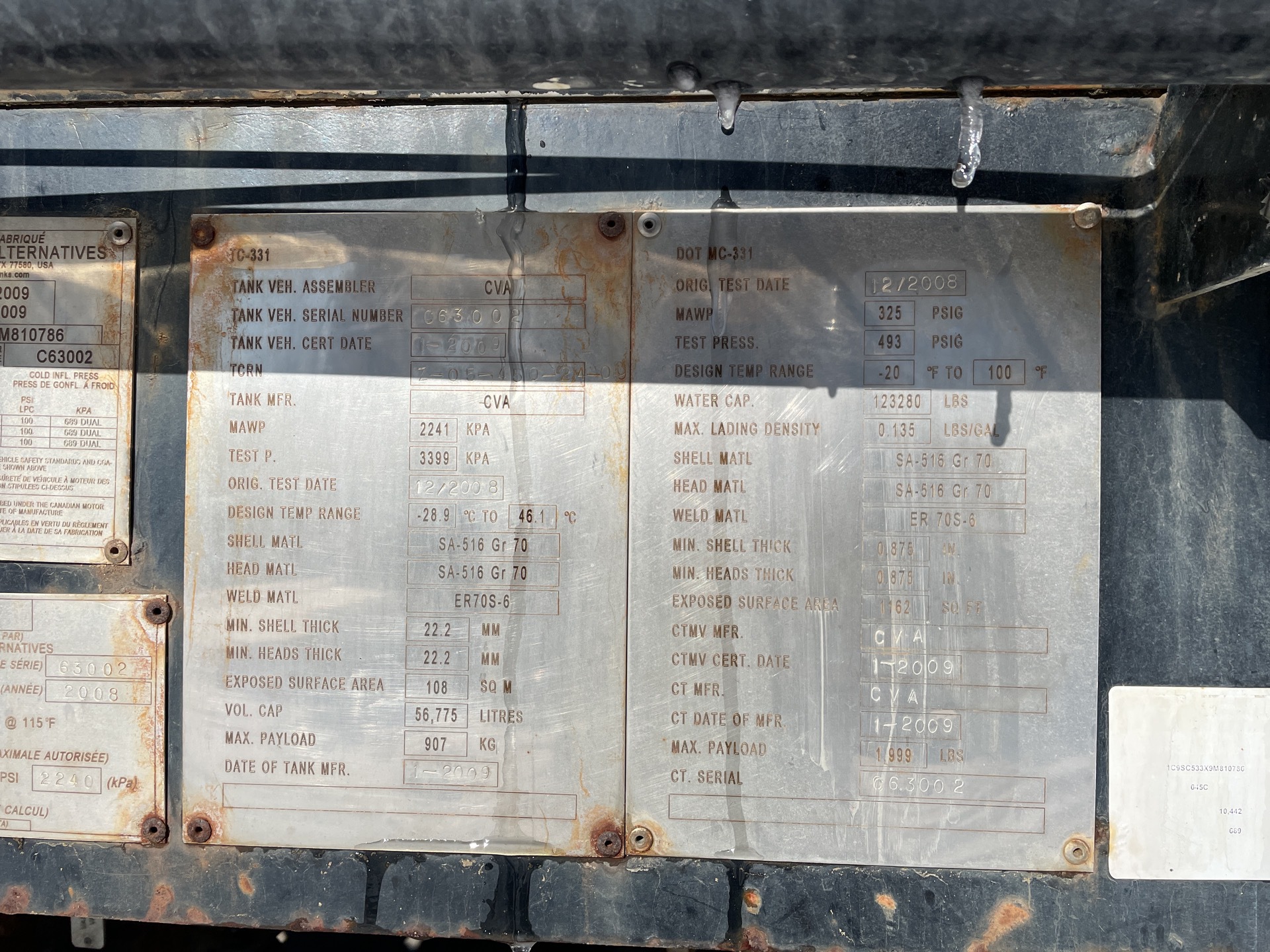 Metal ID Plate Image