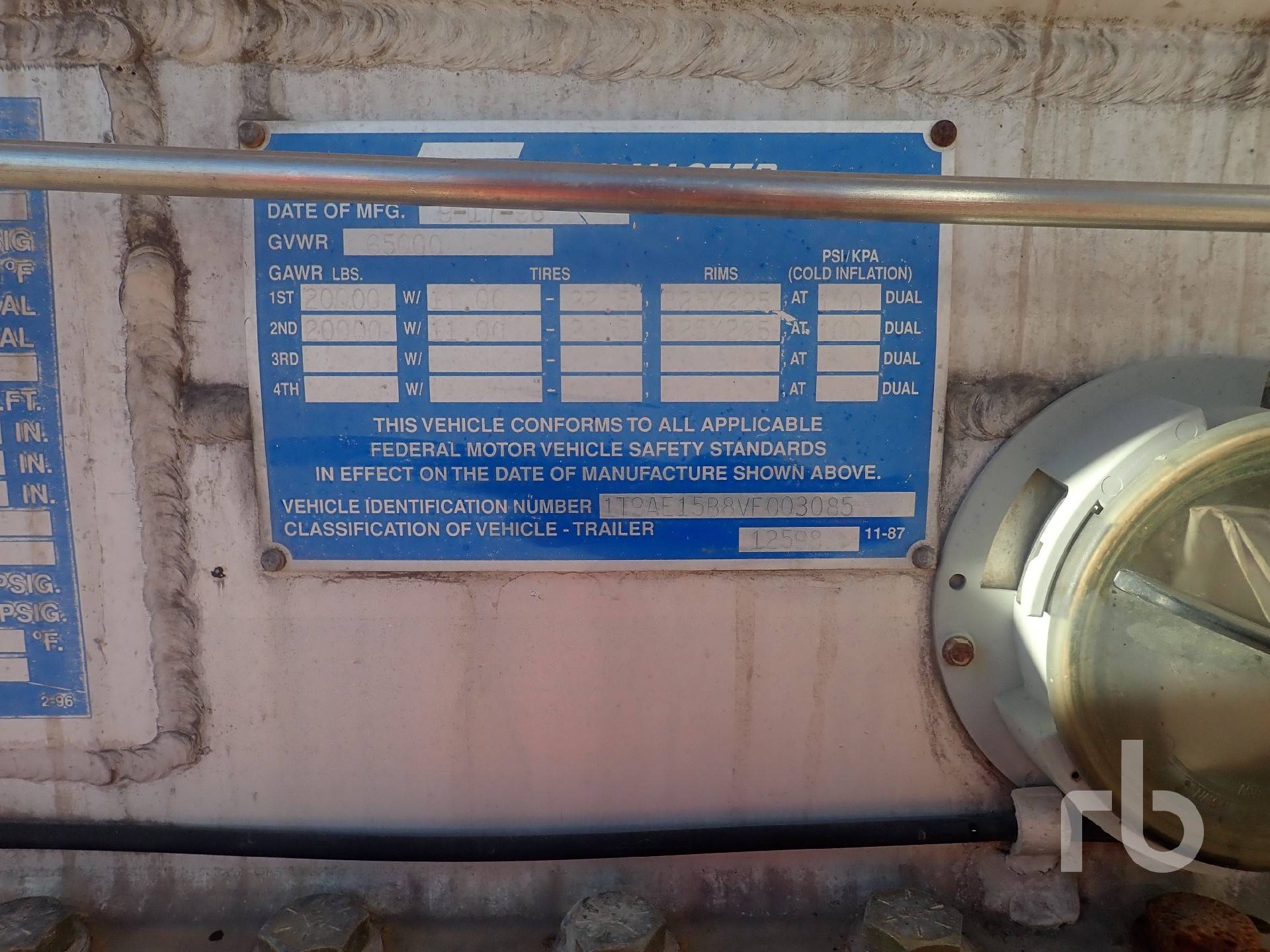 Metal ID Plate Image