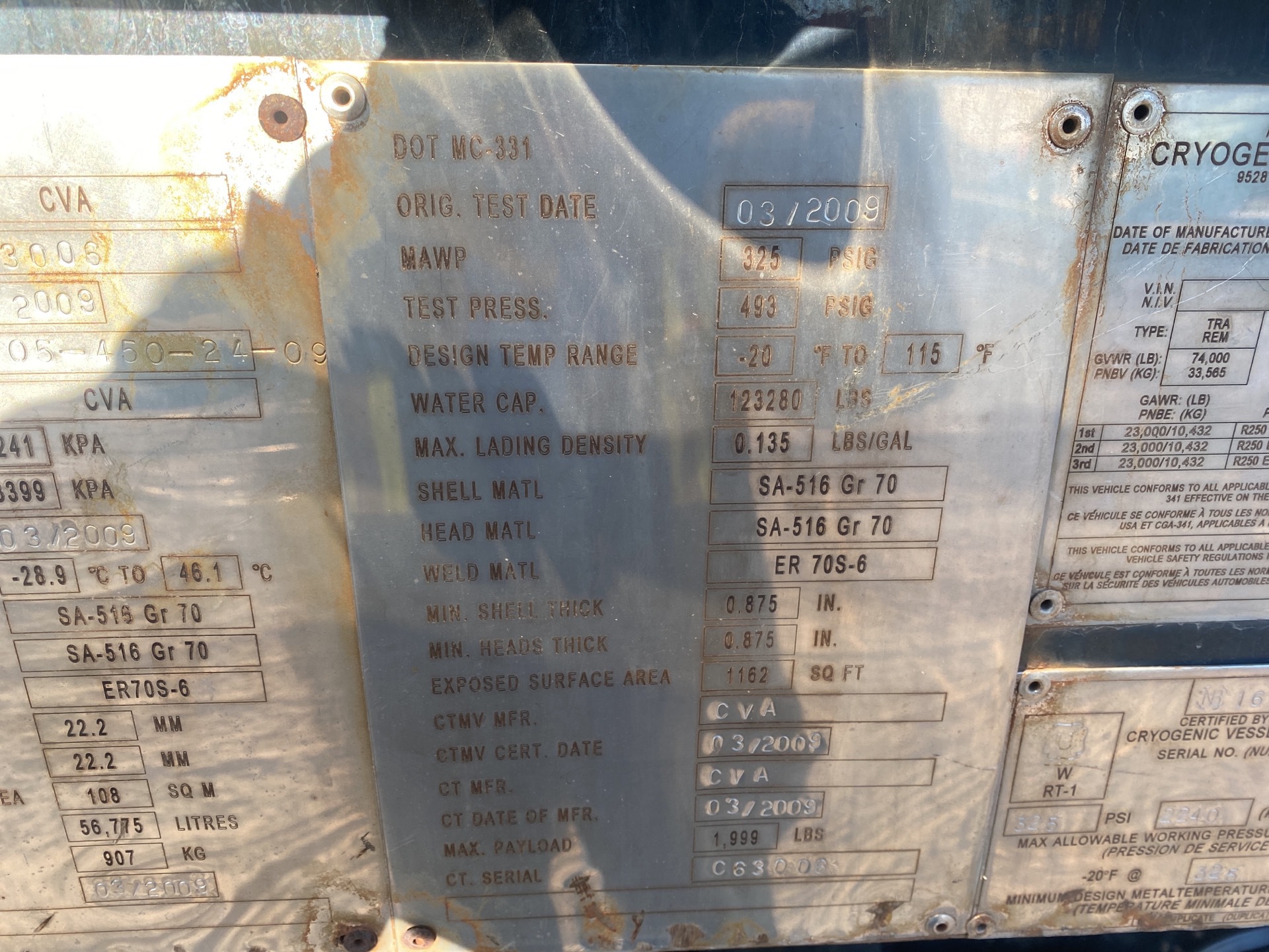 Metal ID Plate Image