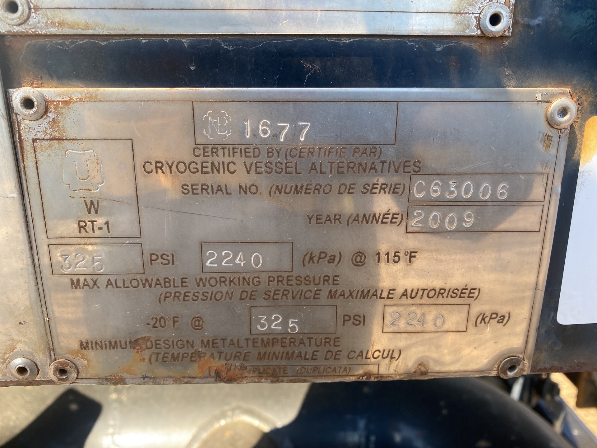 Metal ID Plate Image