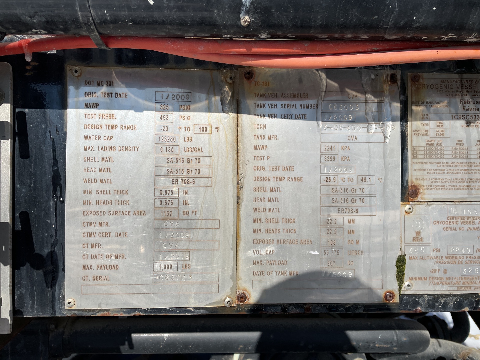 Metal ID Plate Image