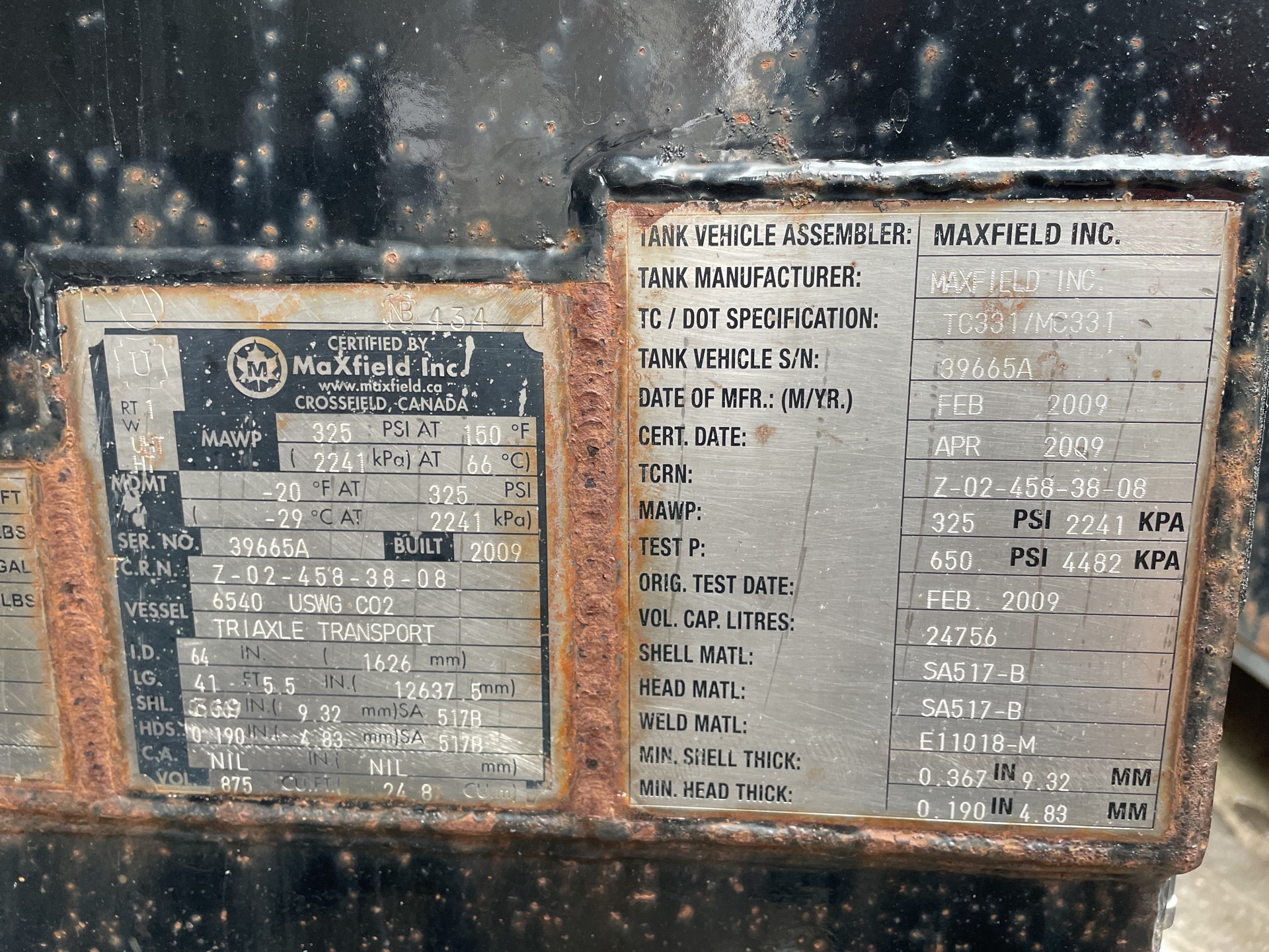 Metal ID Plate Image