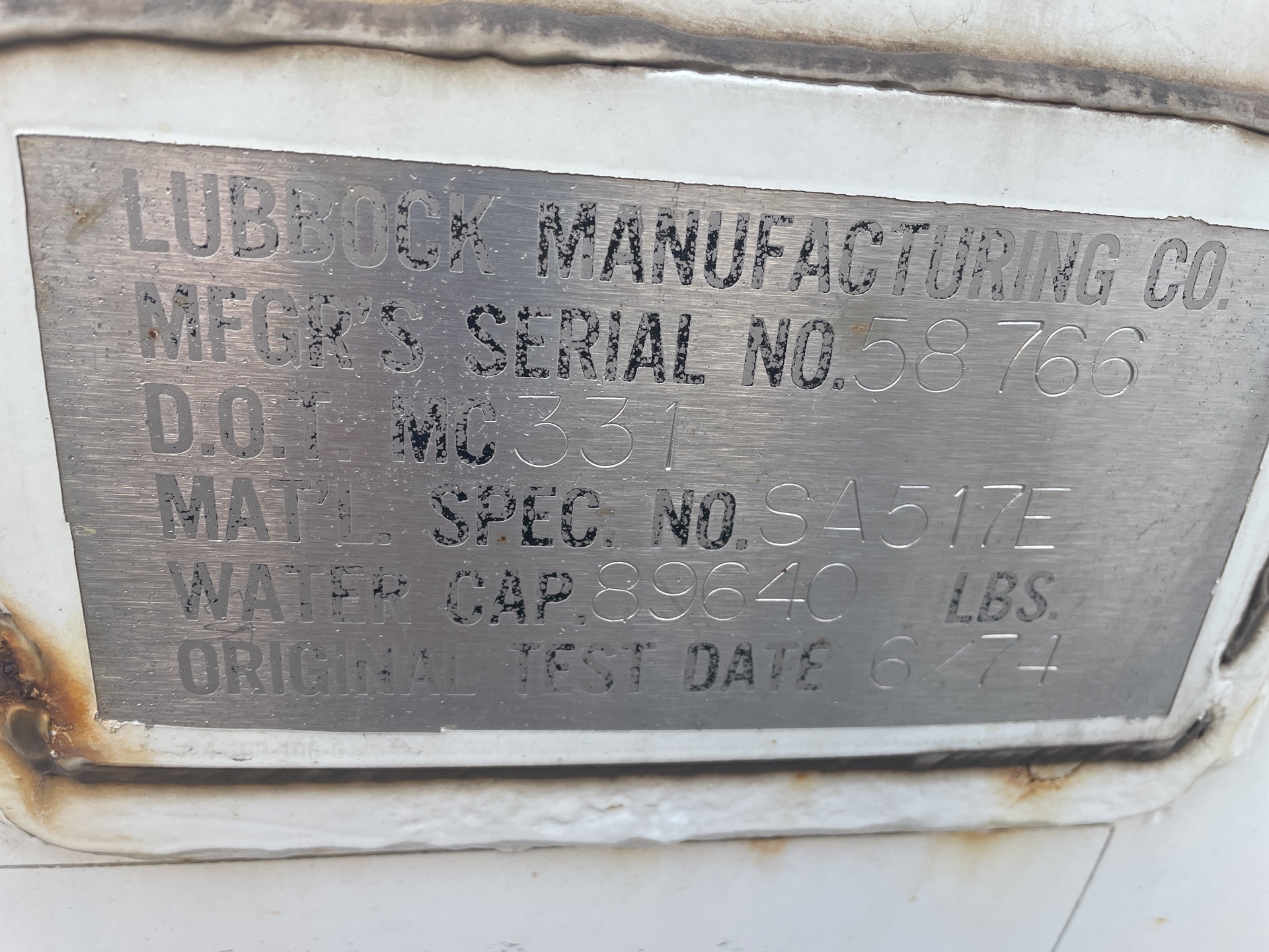 Metal ID Plate Image
