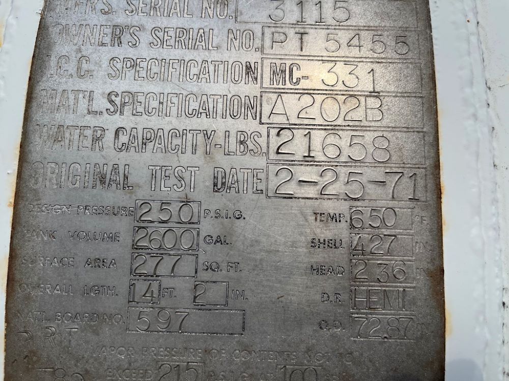 Metal ID Plate Image