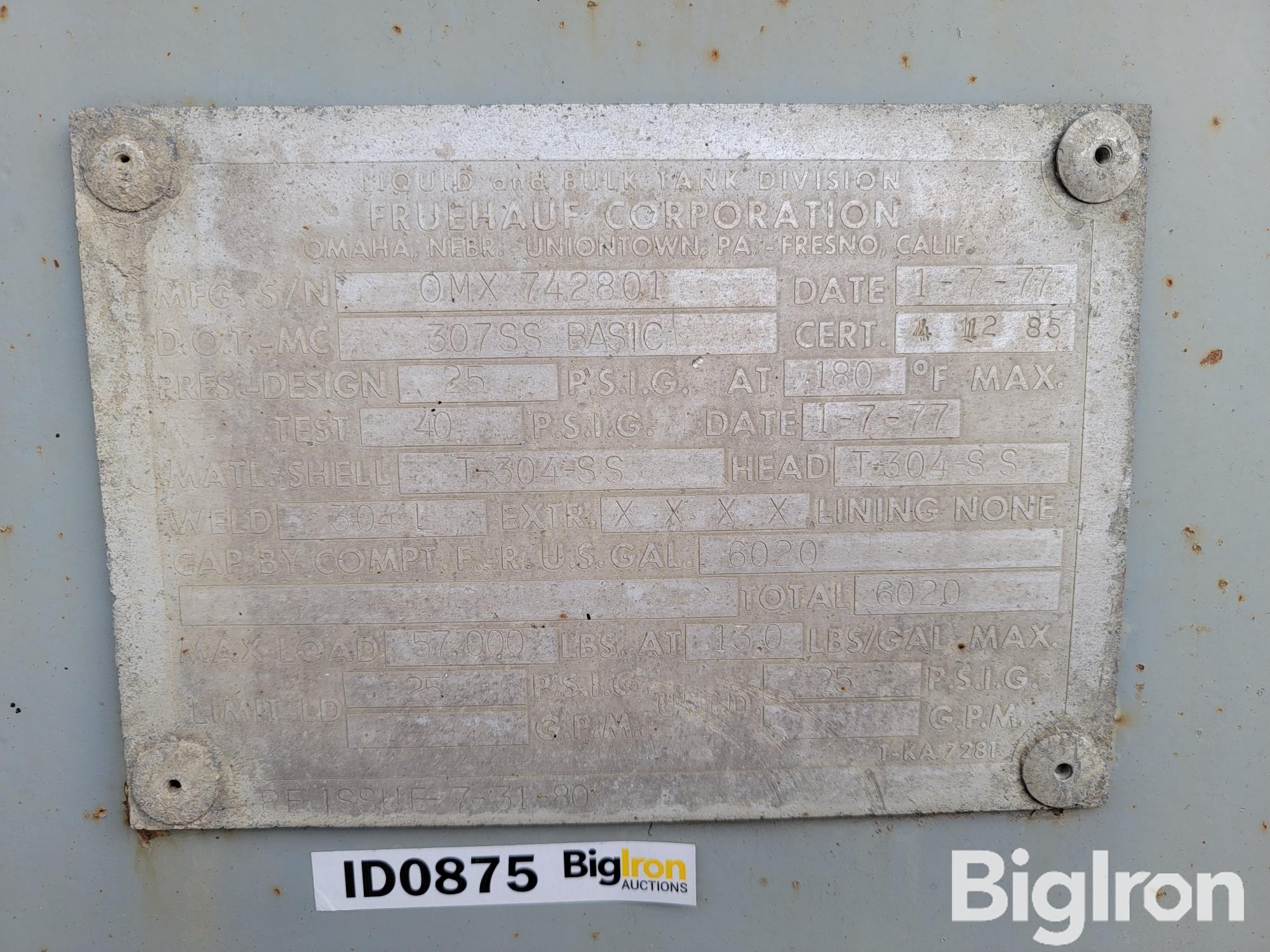 Metal ID Plate Image