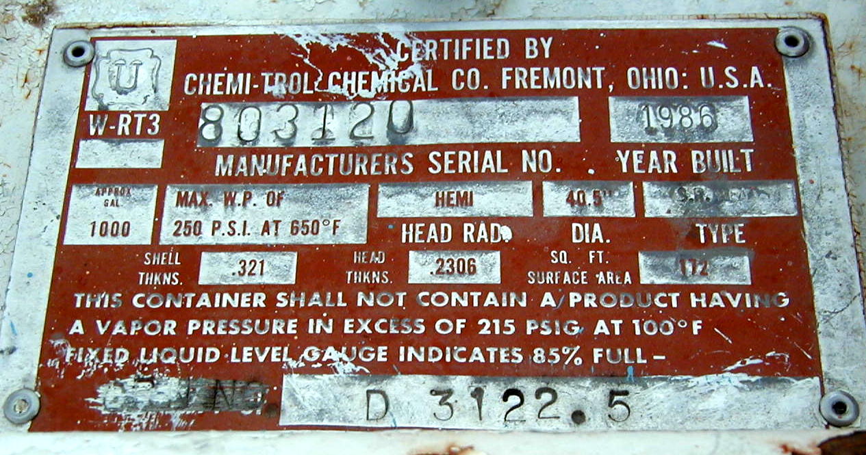 Metal ID Plate Image