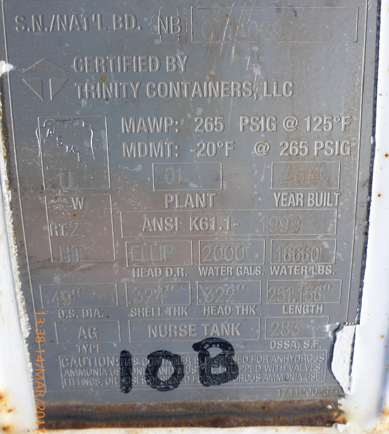Metal ID Plate Image