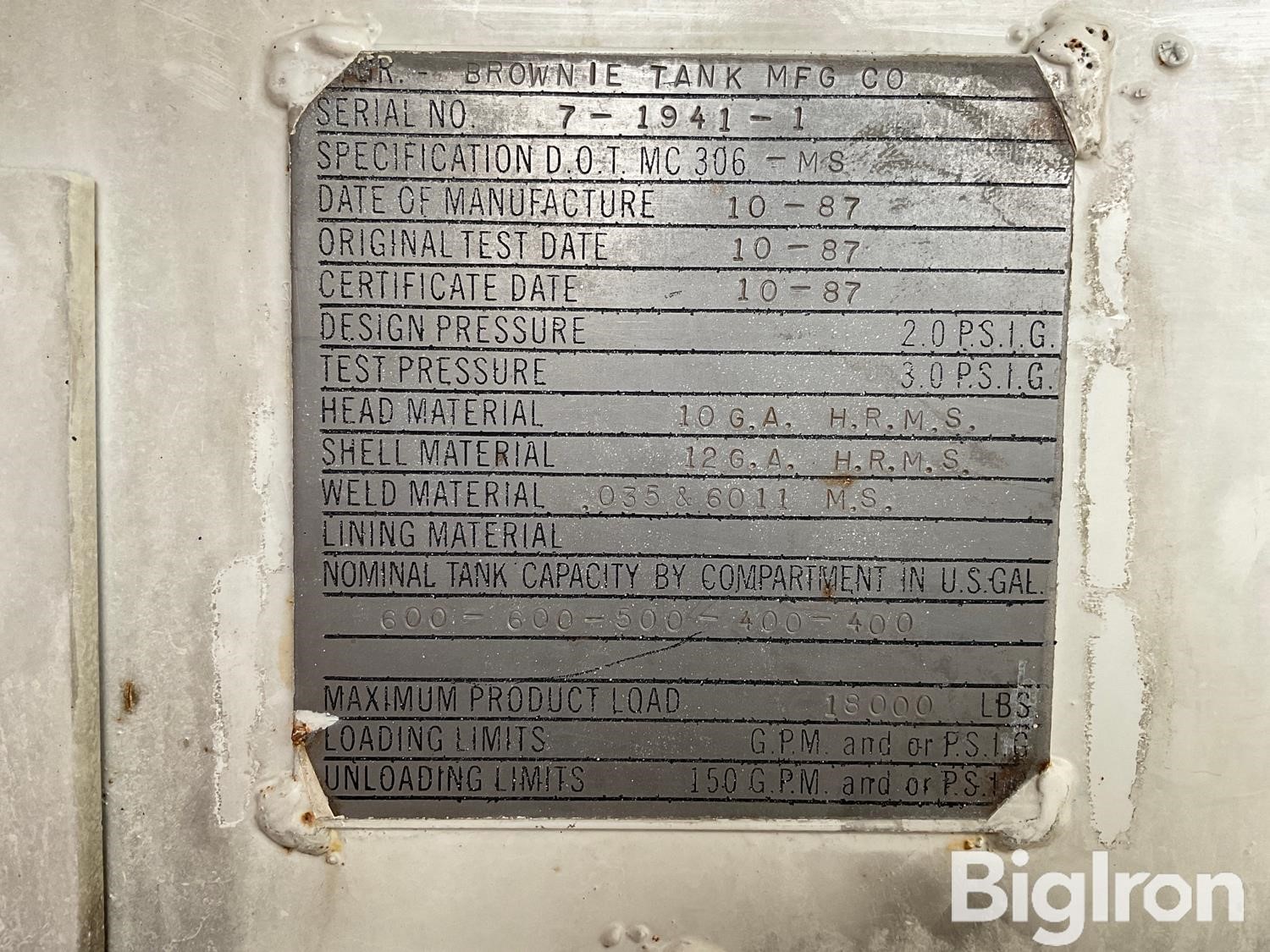 Metal ID Plate Image