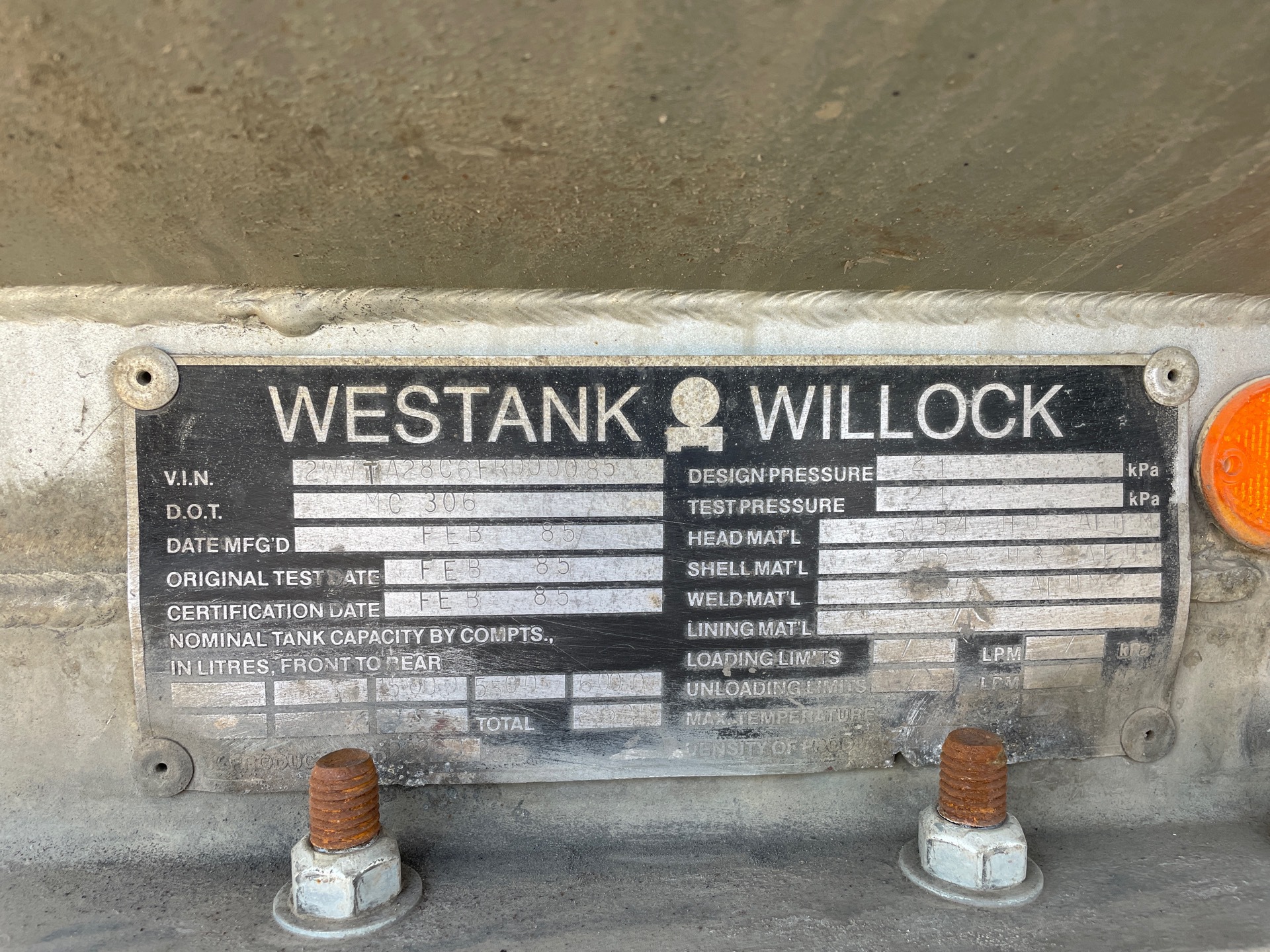 Metal ID Plate Image