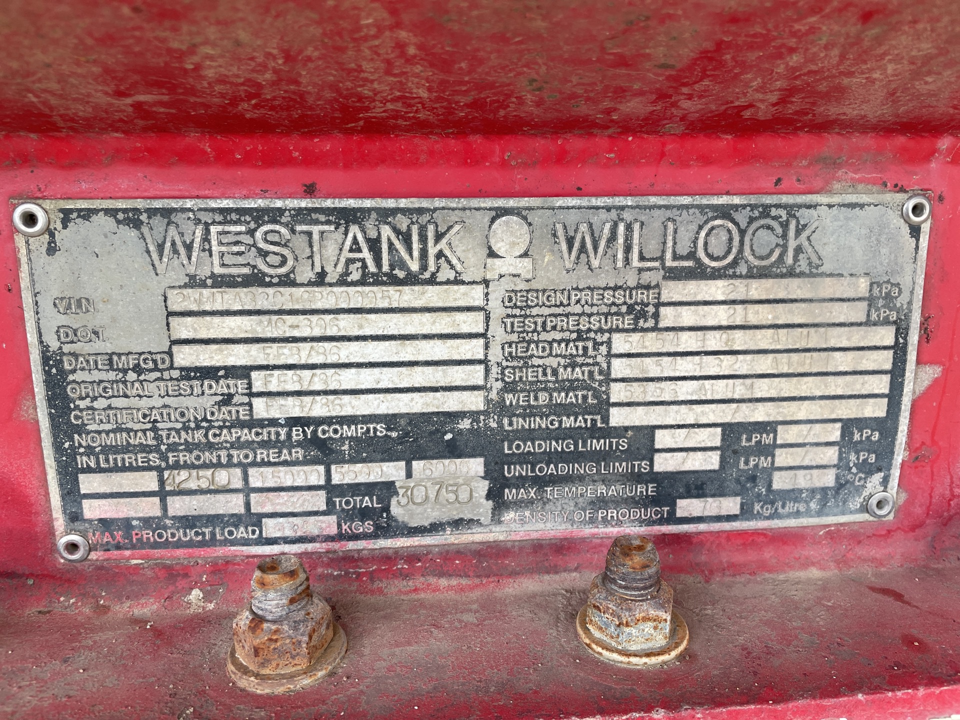 Metal ID Plate Image