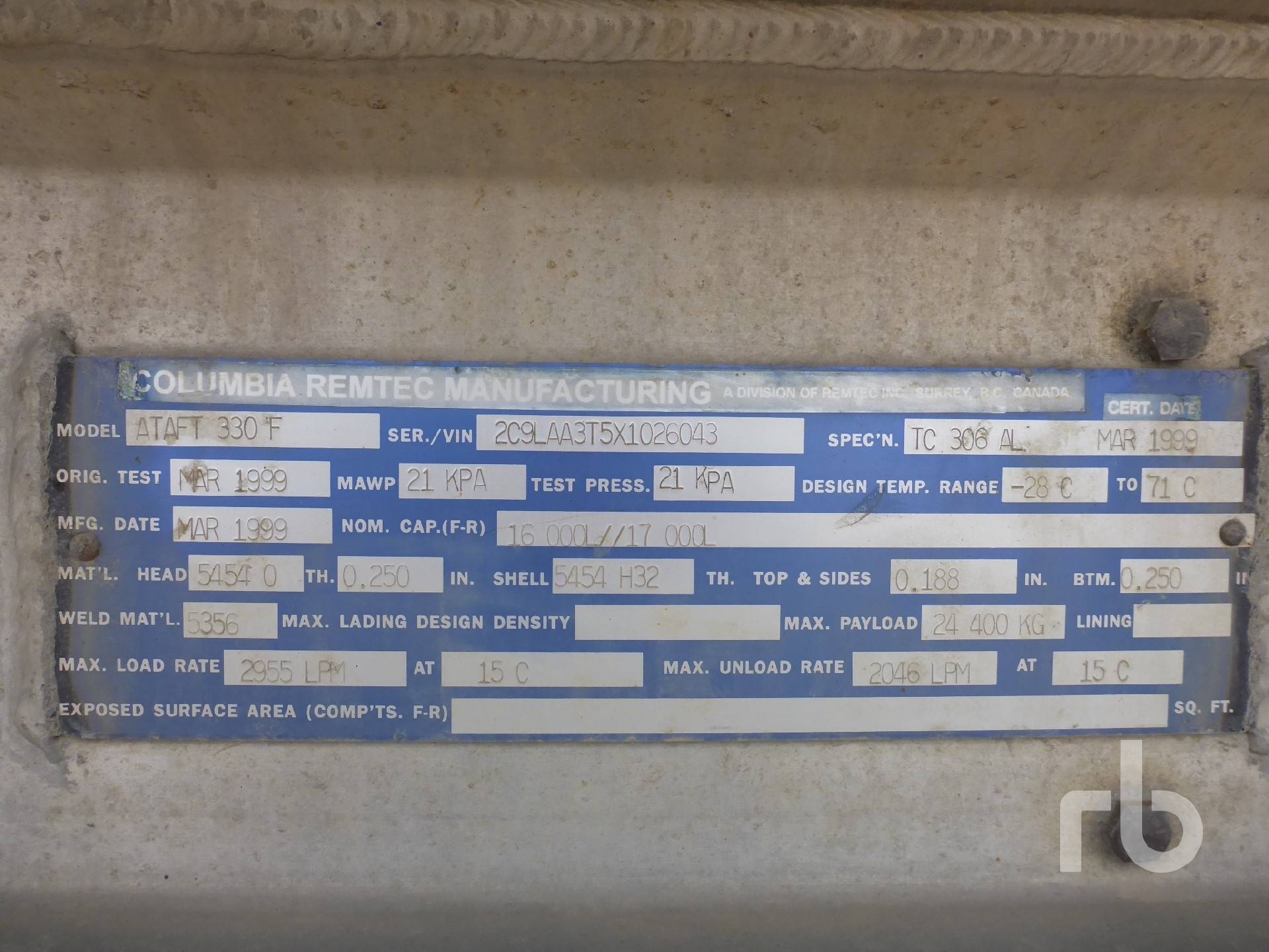 Metal ID Plate Image