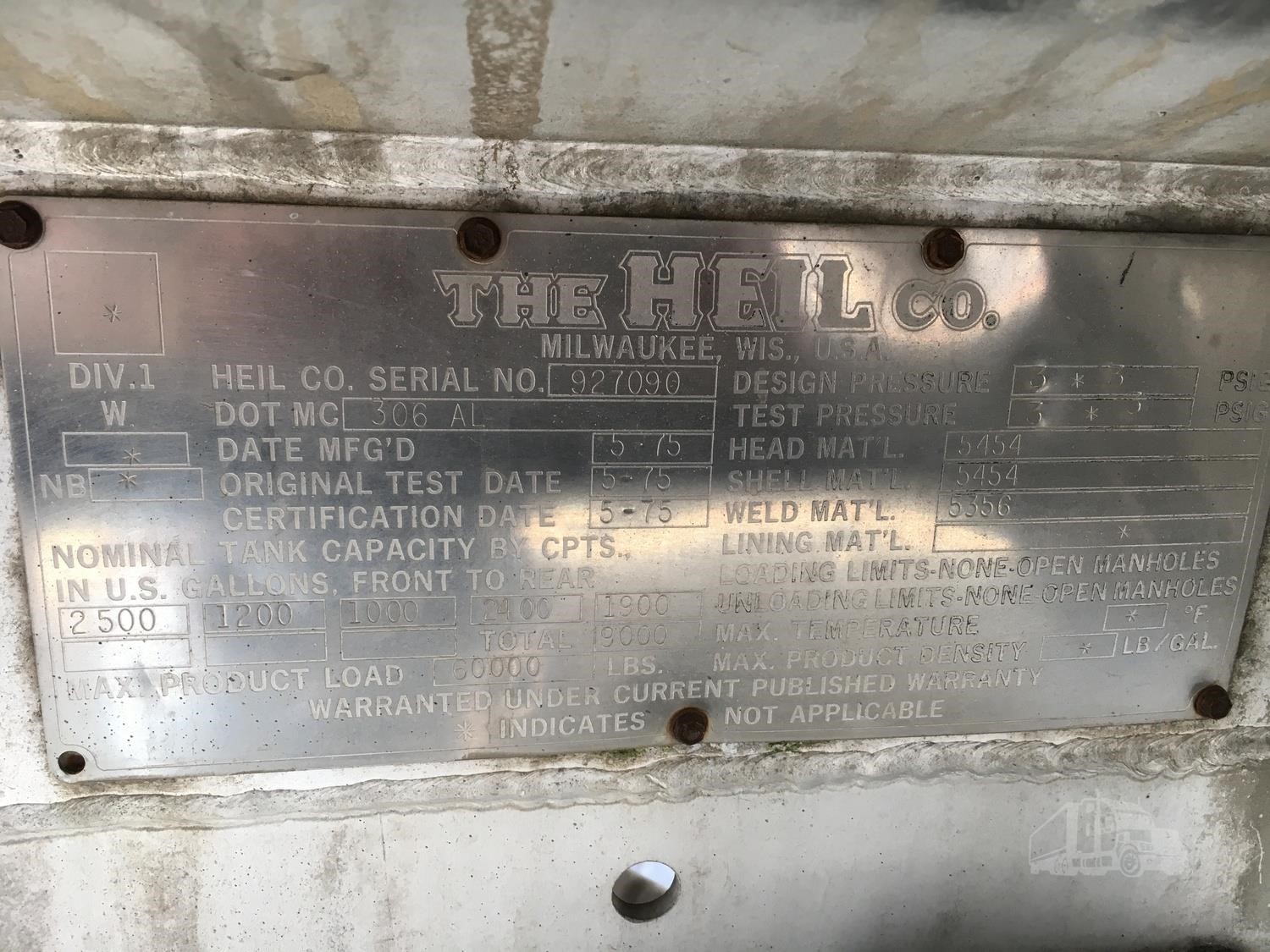 Metal ID Plate Image
