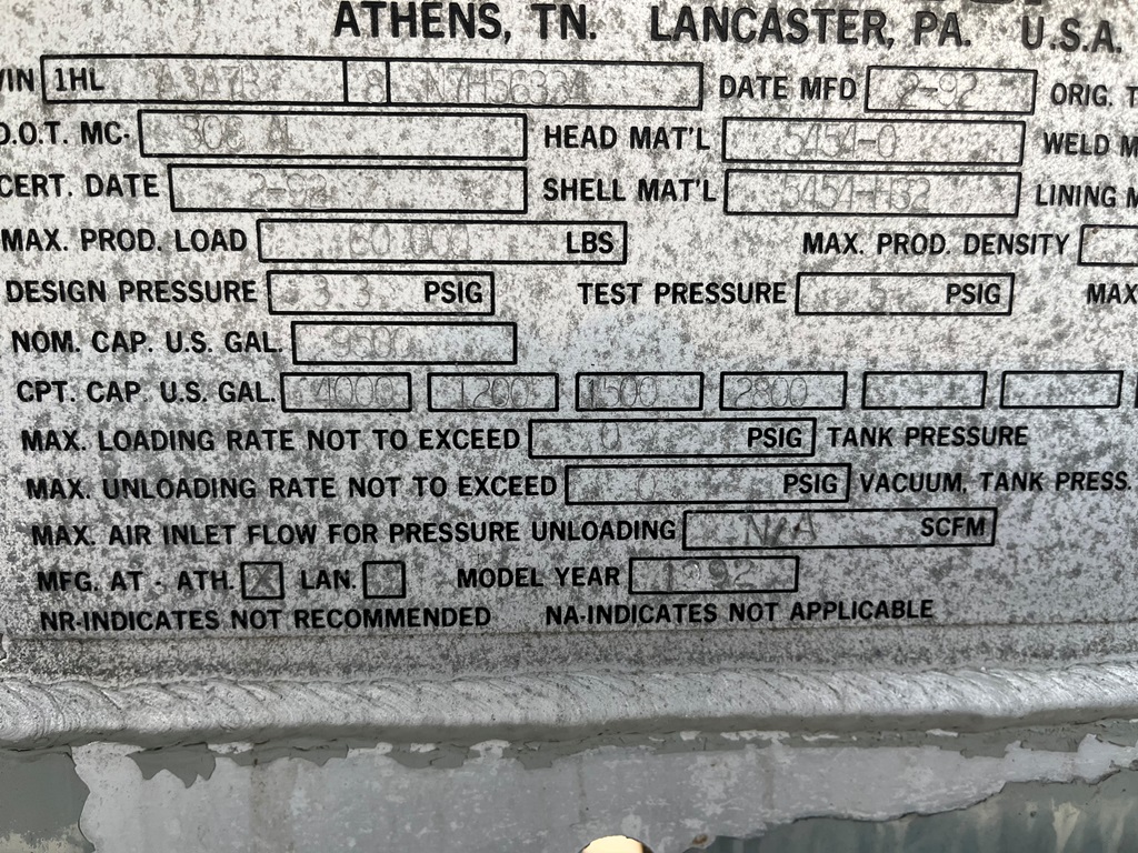 Metal ID Plate Image