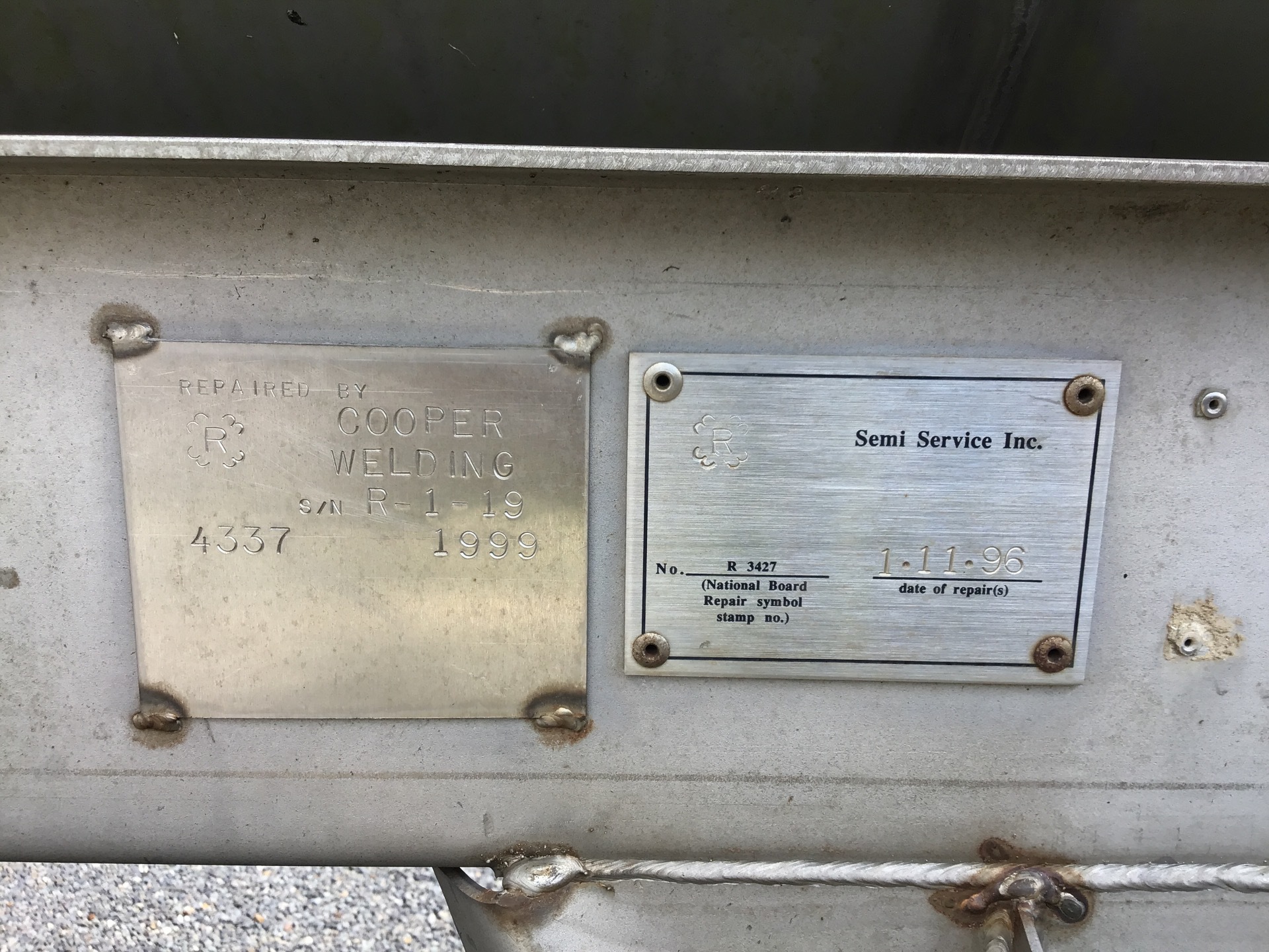 Metal ID Plate Image