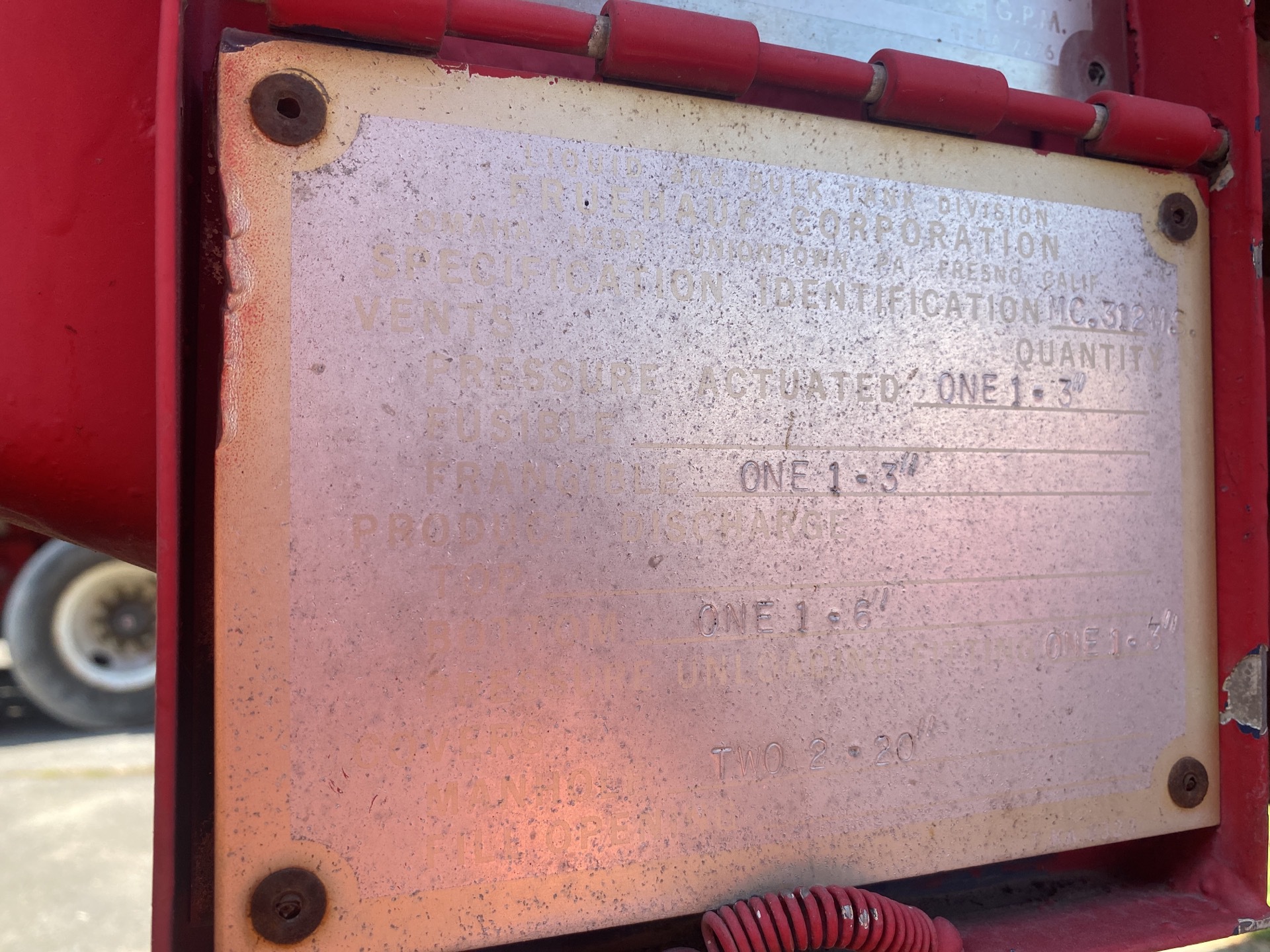 Metal ID Plate Image
