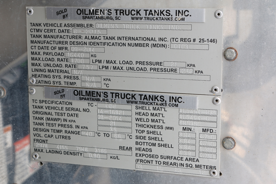 Metal ID Plate Image