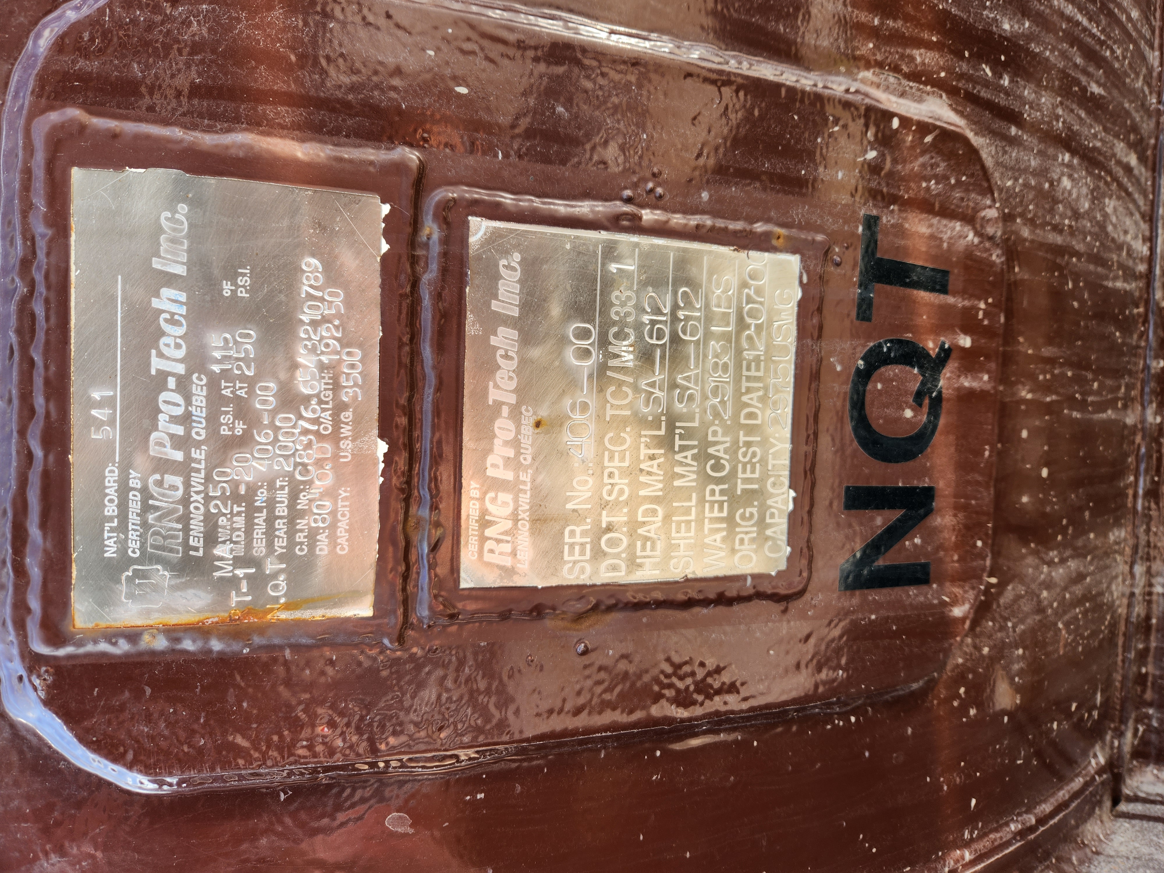 Metal ID Plate Image