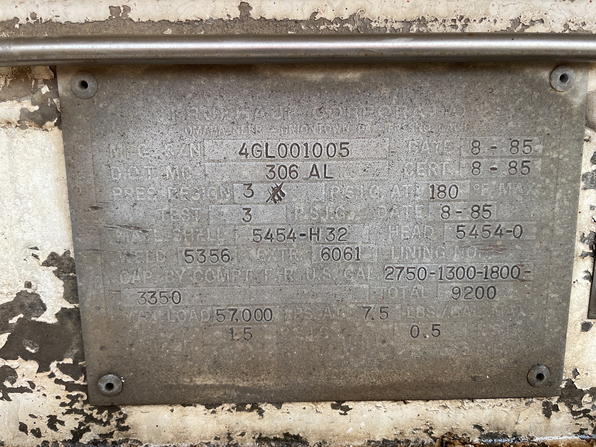 Metal ID Plate Image